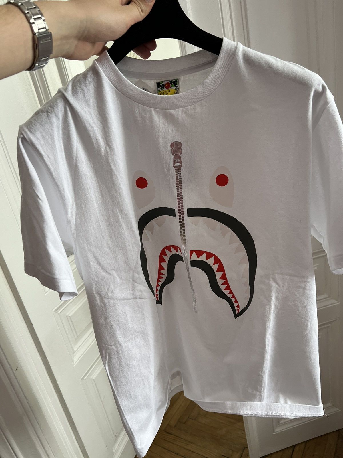 Bape Bape Milo Shark Tee Size US M / EU 48-50 / 2 - 3 Thumbnail