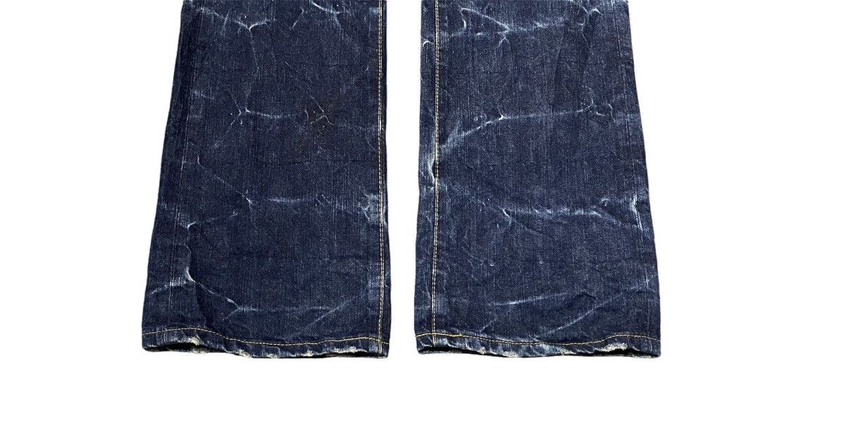 Japanese Brand Distressed BLUE WAY Men’s Flare Bottom Jeans Size US 32 / EU 48 - 9 Thumbnail