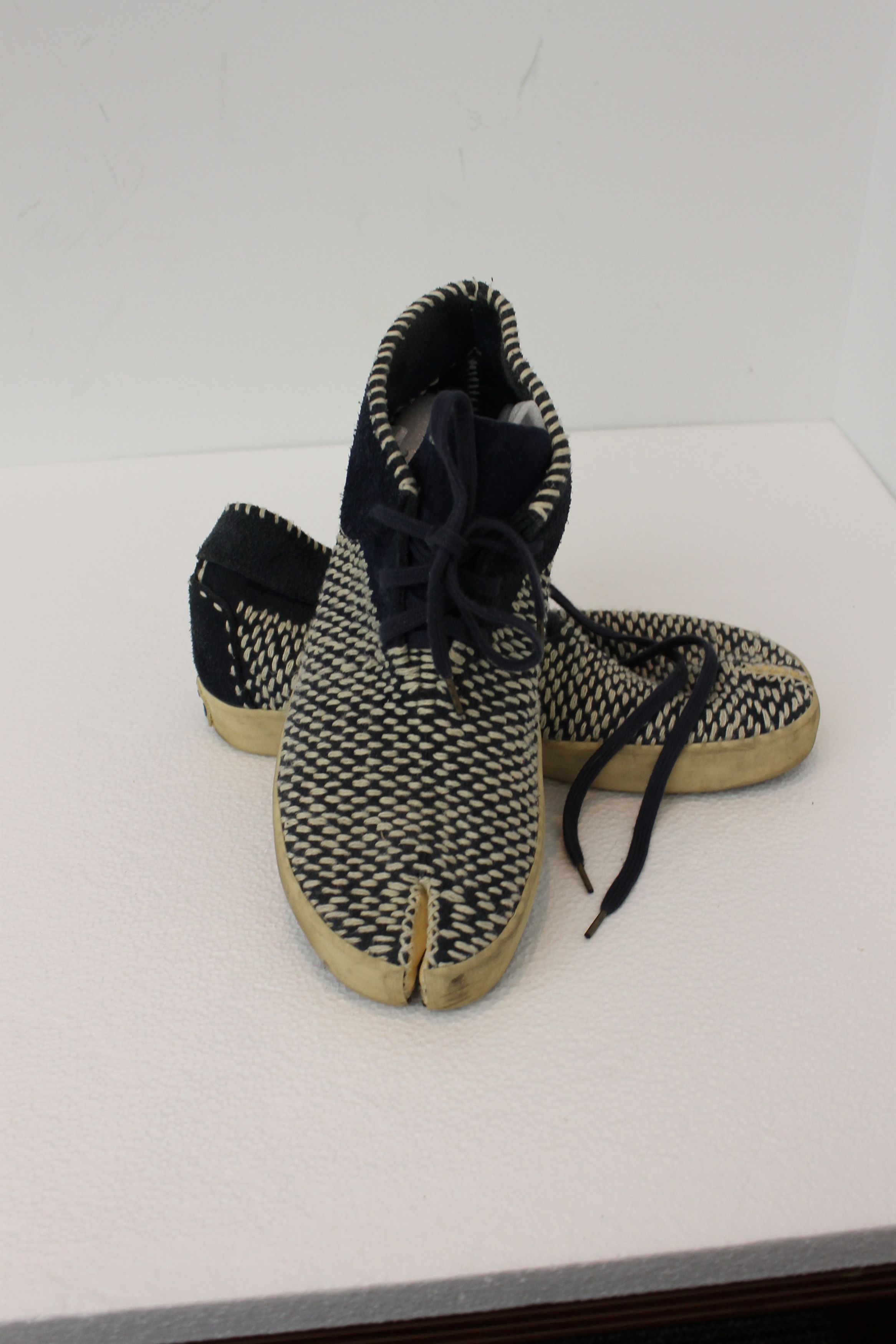 Tabi Sashiko-Folk Split Toe