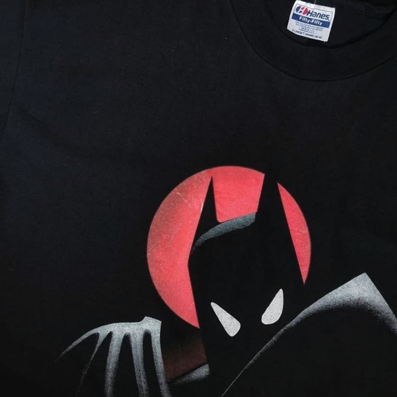 DC Comics × Marvel Comics × Vintage Batman Animated Promo Tee Size US XL / EU 56 / 4 - 4 Thumbnail