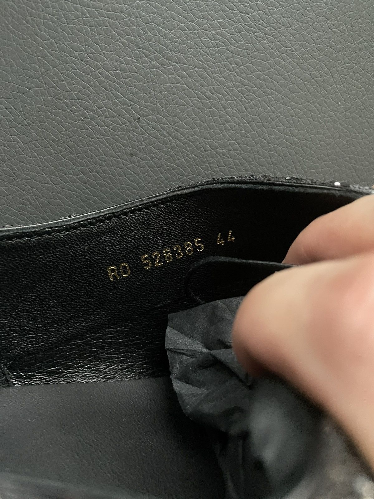 Saint Laurent Paris $1,250 BrandNew Super Rare Runway Glitter Galaxy Laceup Shoe Size US 11 / EU 44 - 6 Thumbnail