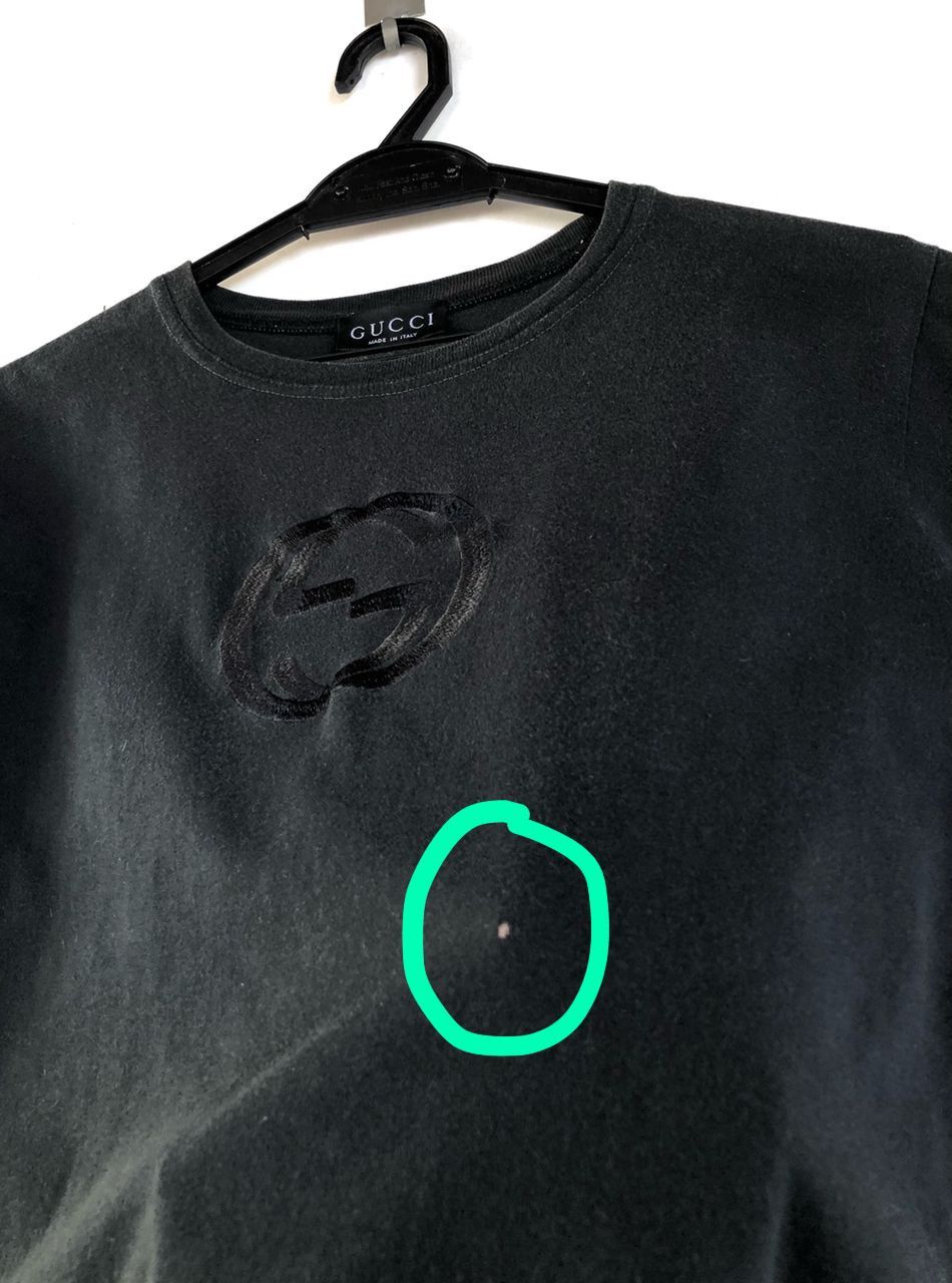 Gucci CLASSIC GUCCI ALL BLACK SLIMFIT EMBROIDERED LOGO TEE Size US M / EU 48-50 / 2 - 10 Thumbnail