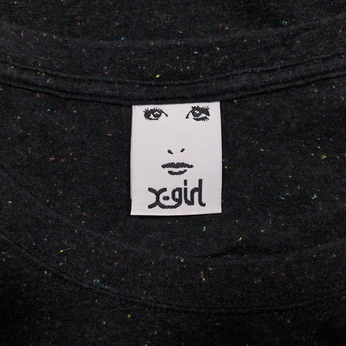 Japanese Brand X-girl Crack Logo Tee Size US S / EU 44-46 / 1 - 8 Thumbnail