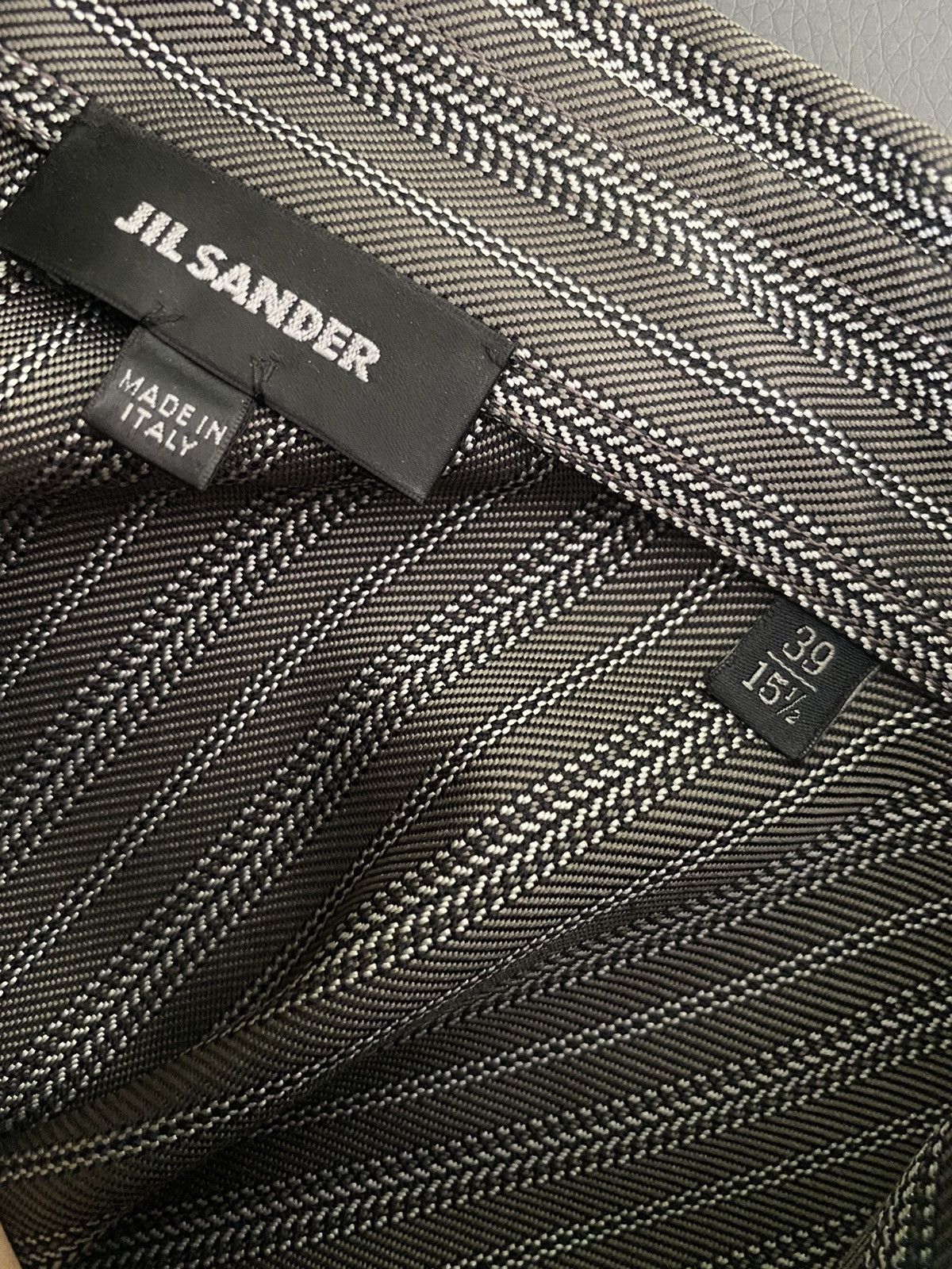 Jil Sander Jil Sander Customized Minimalist Runway Shirt - Rare Size US L / EU 52-54 / 3 - 5 Thumbnail