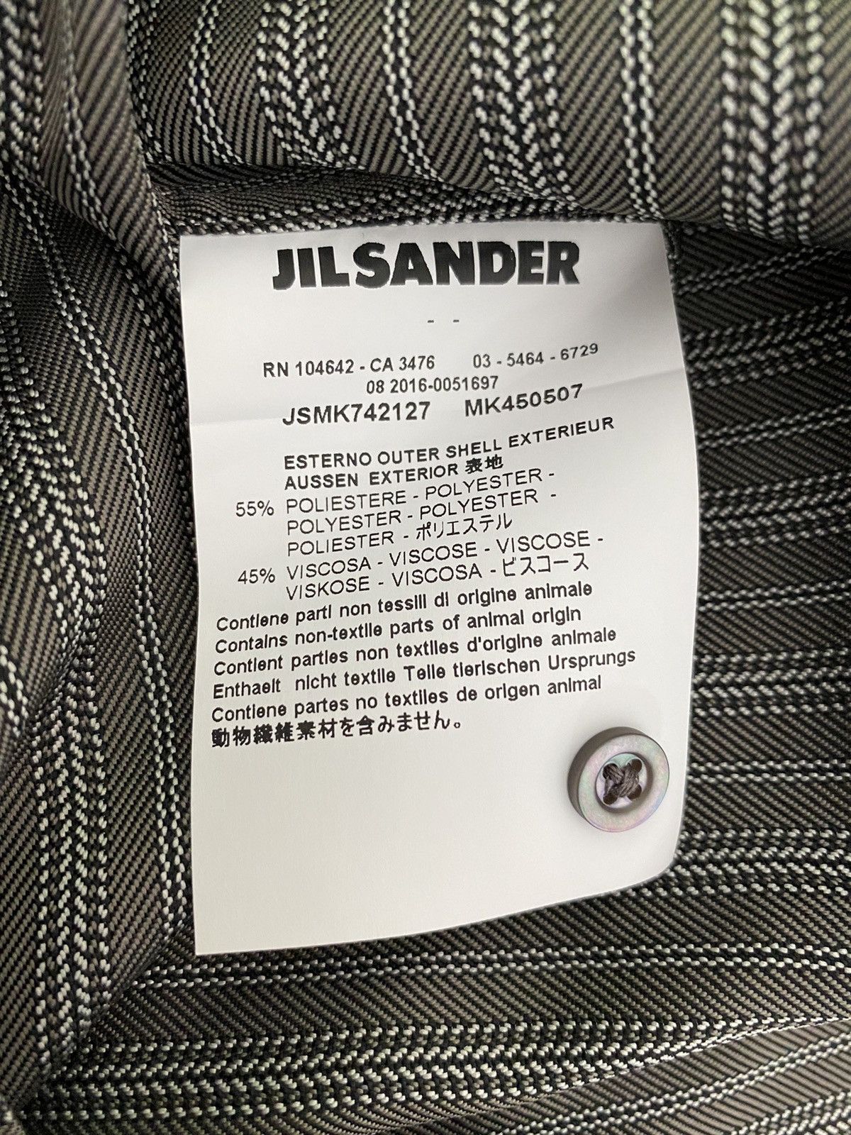 Jil Sander Jil Sander Customized Minimalist Runway Shirt - Rare Size US L / EU 52-54 / 3 - 4 Thumbnail
