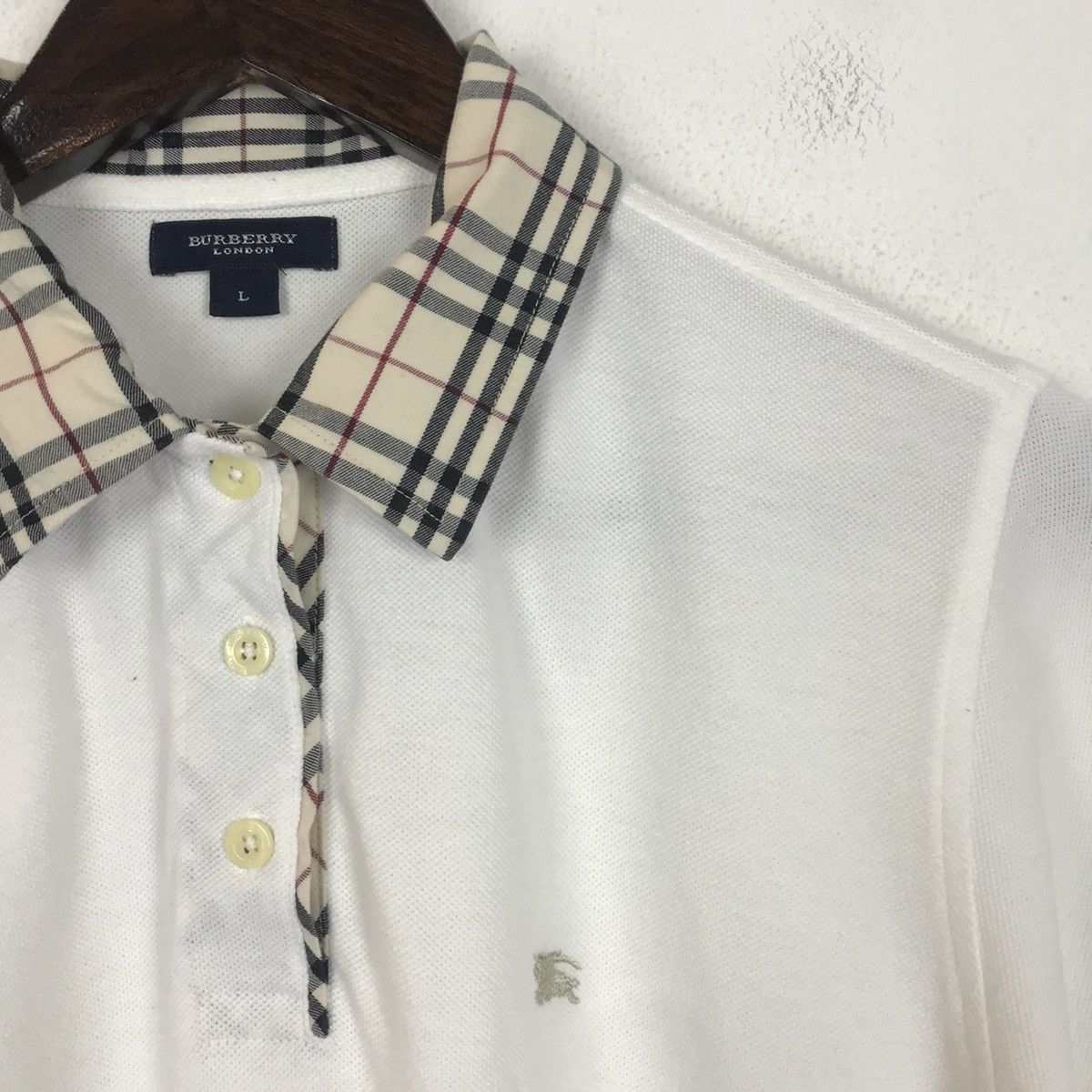 Burberry 💣OFFER Vtg BURBERRY LONDON Nova Check Women Shirt Size M / US 6-8 / IT 42-44 - 2 Thumbnail