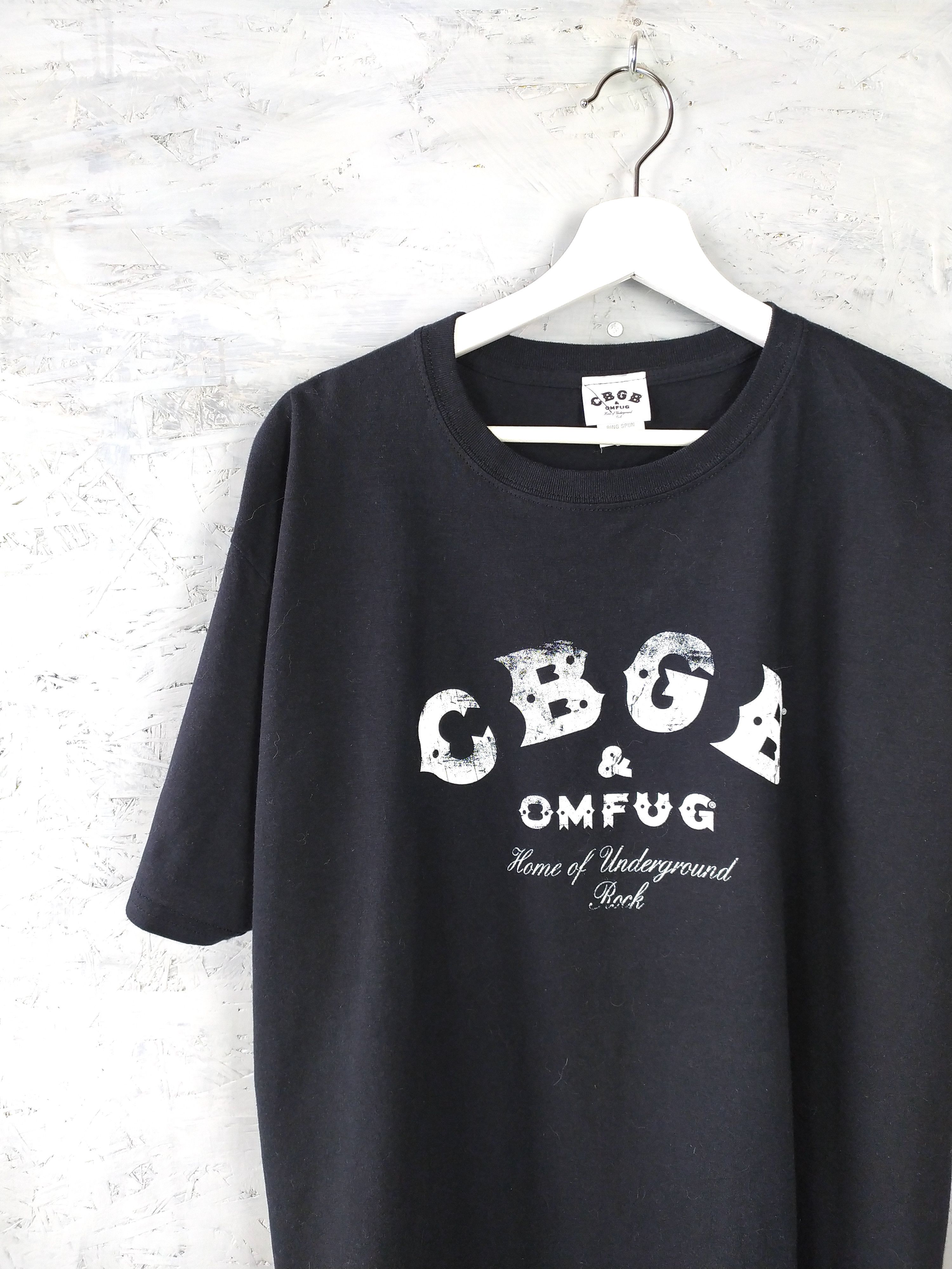 Band Tees CBGB & OMFUG - punk rock t-shirt | Grailed