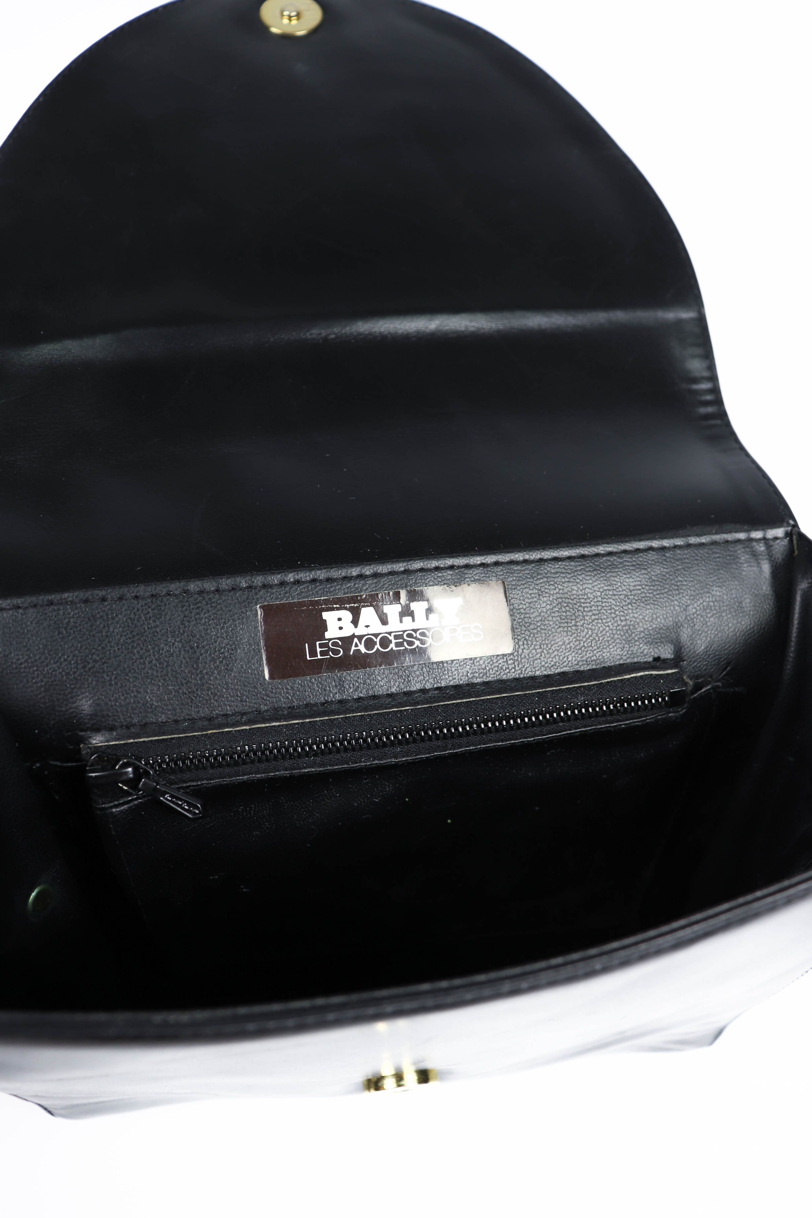Bally BALLY Vintage Les Accessoires LeatherFur Mini Crossbody Bag Size ONE SIZE - 9 Thumbnail