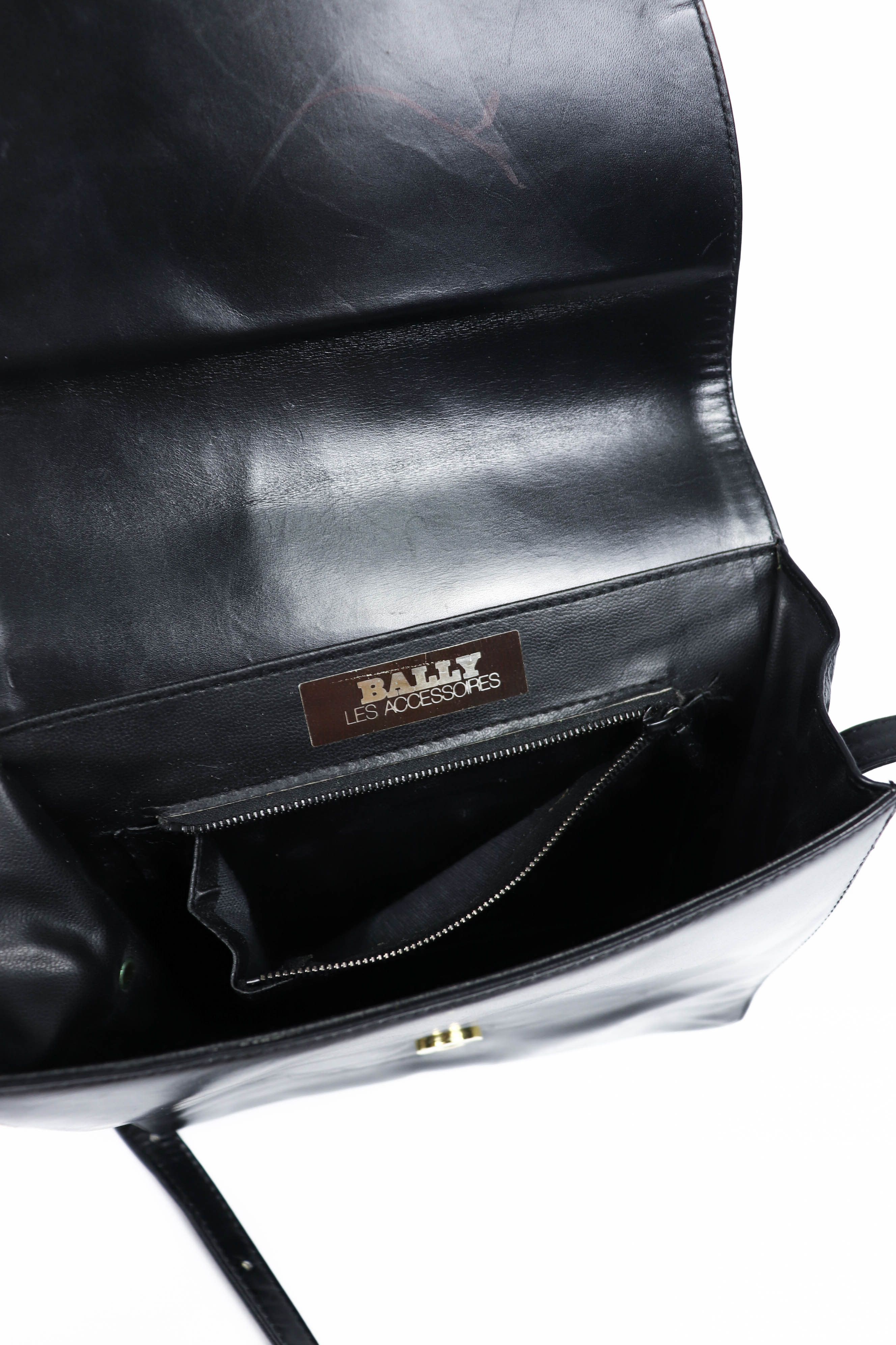 Bally BALLY Vintage Les Accessoires LeatherFur Mini Crossbody Bag Size ONE SIZE - 10 Thumbnail