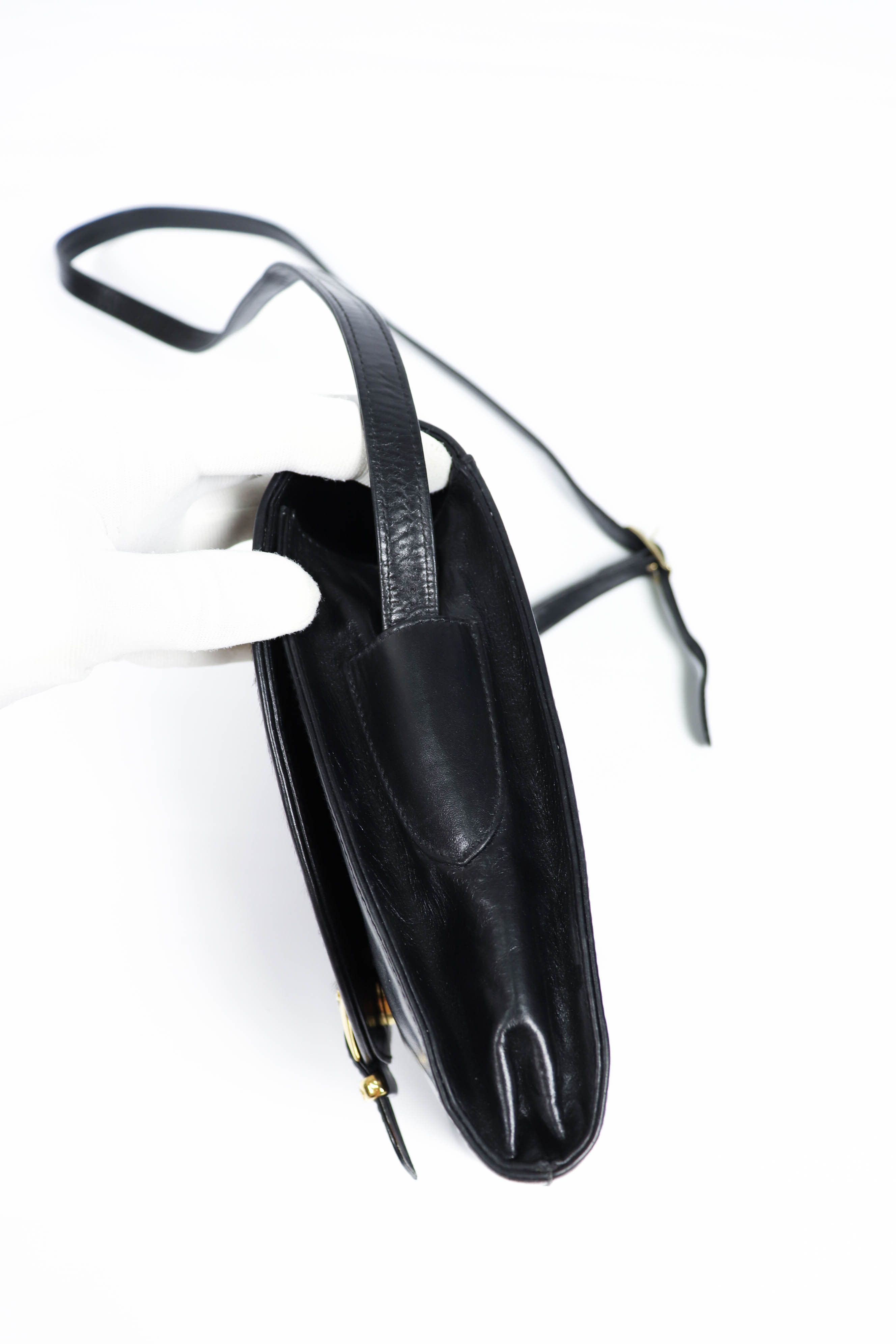 Bally BALLY Vintage Les Accessoires LeatherFur Mini Crossbody Bag Size ONE SIZE - 6 Thumbnail