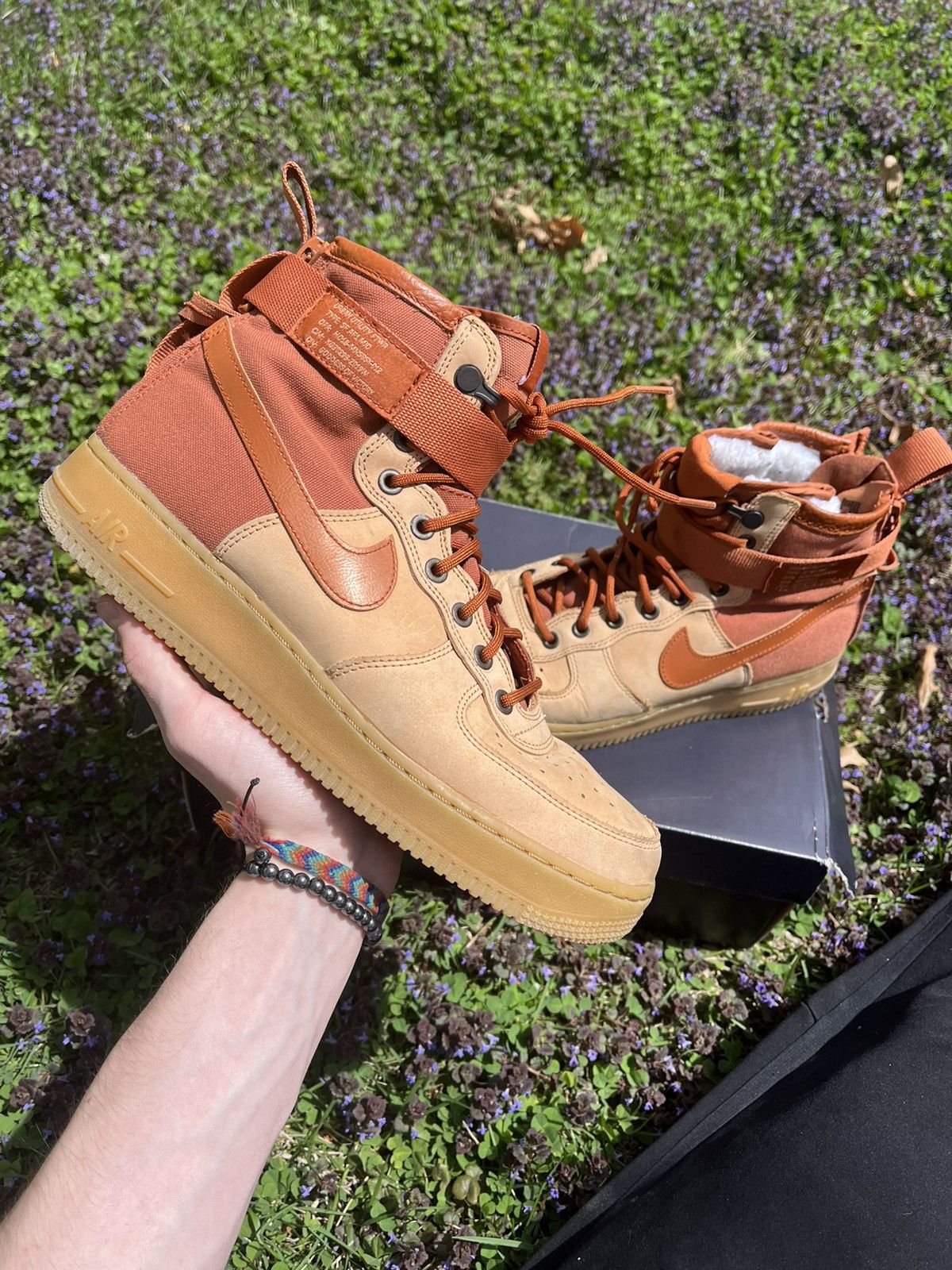 Nike SF Air Force 1 Mid PRM Praline Grailed