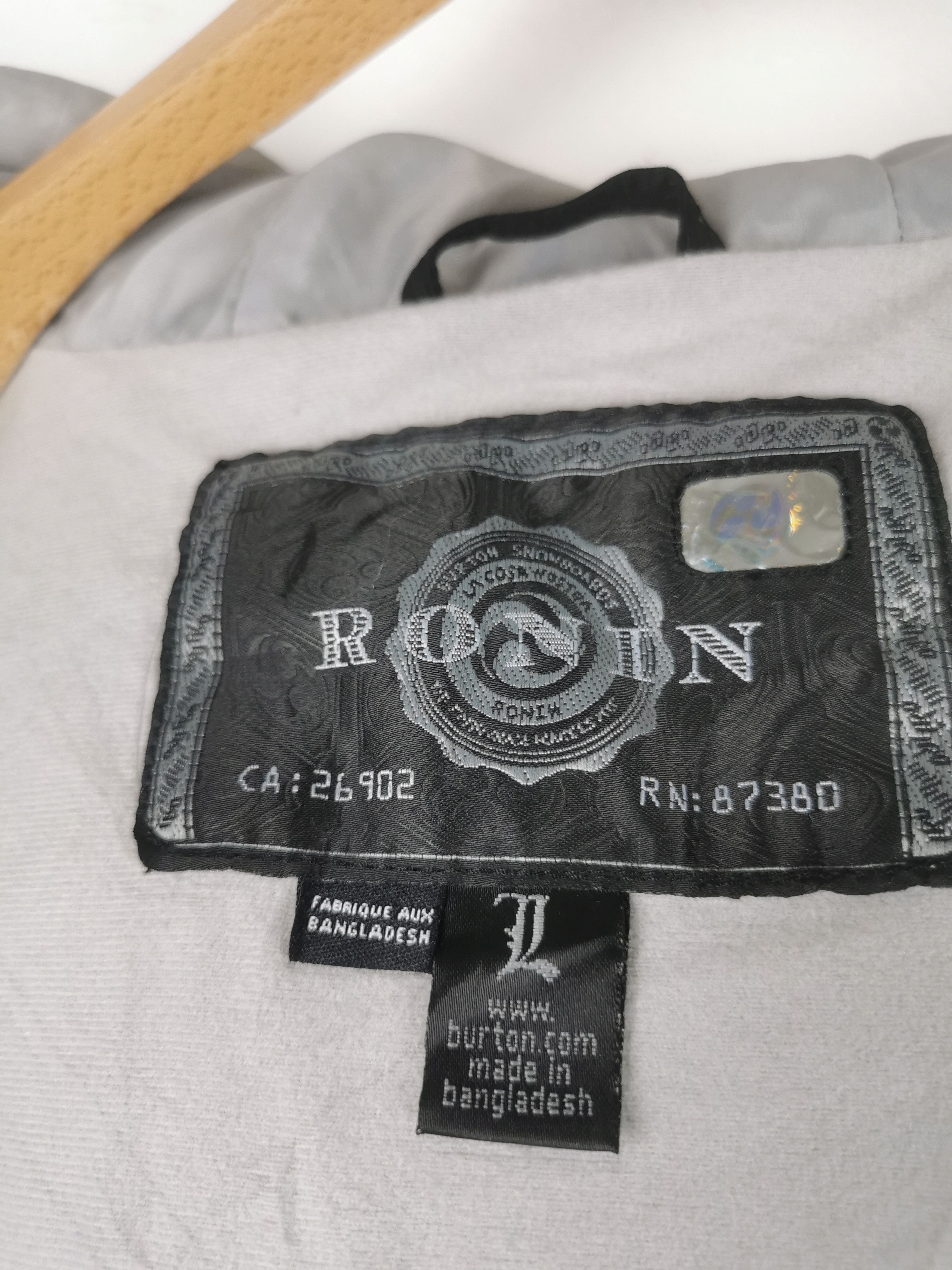 Burton × Japanese Brand Burton Snowboard Ronin Ski Hoodie Jacket Size US L / EU 52-54 / 3 - 10 Thumbnail