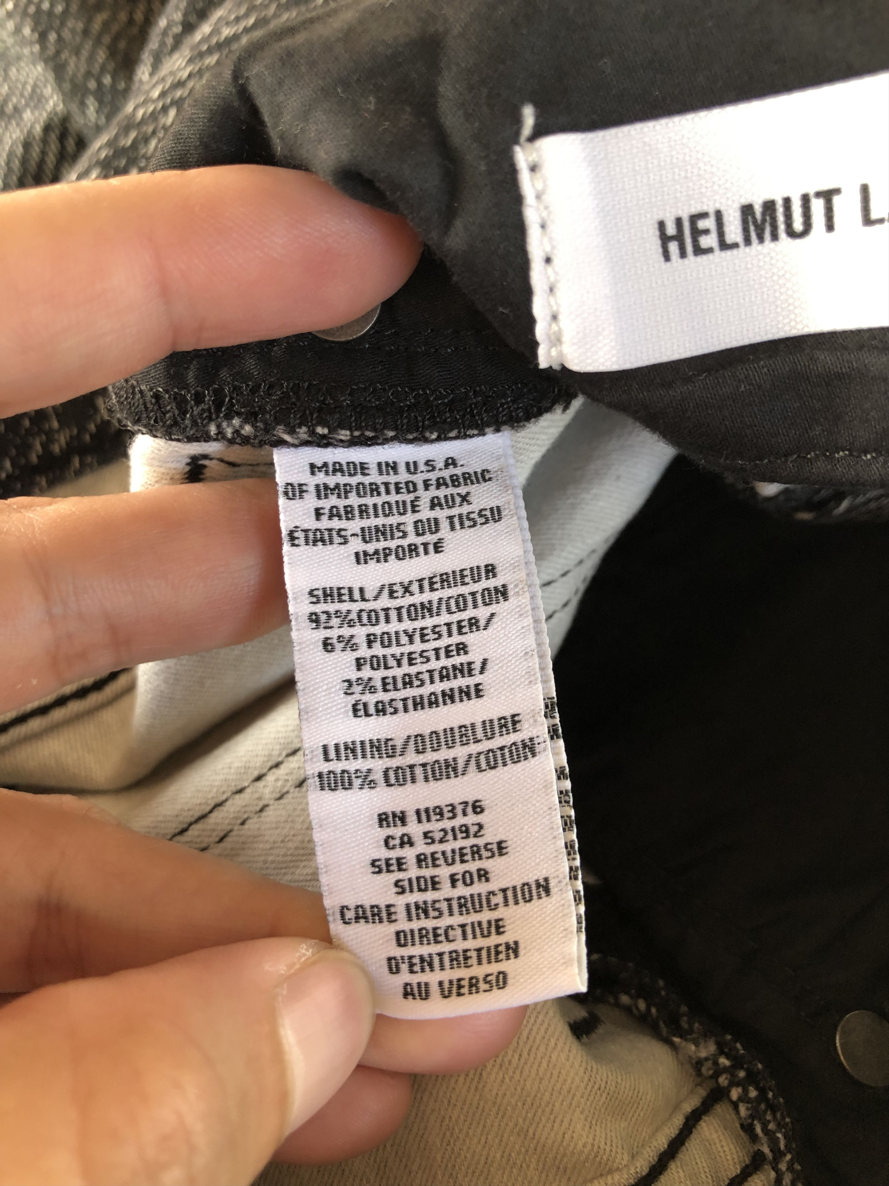 Helmut Lang MADE IN USA HELMUT LANG SKINNY PANTS Size US 26 / EU 42 - 16 Thumbnail