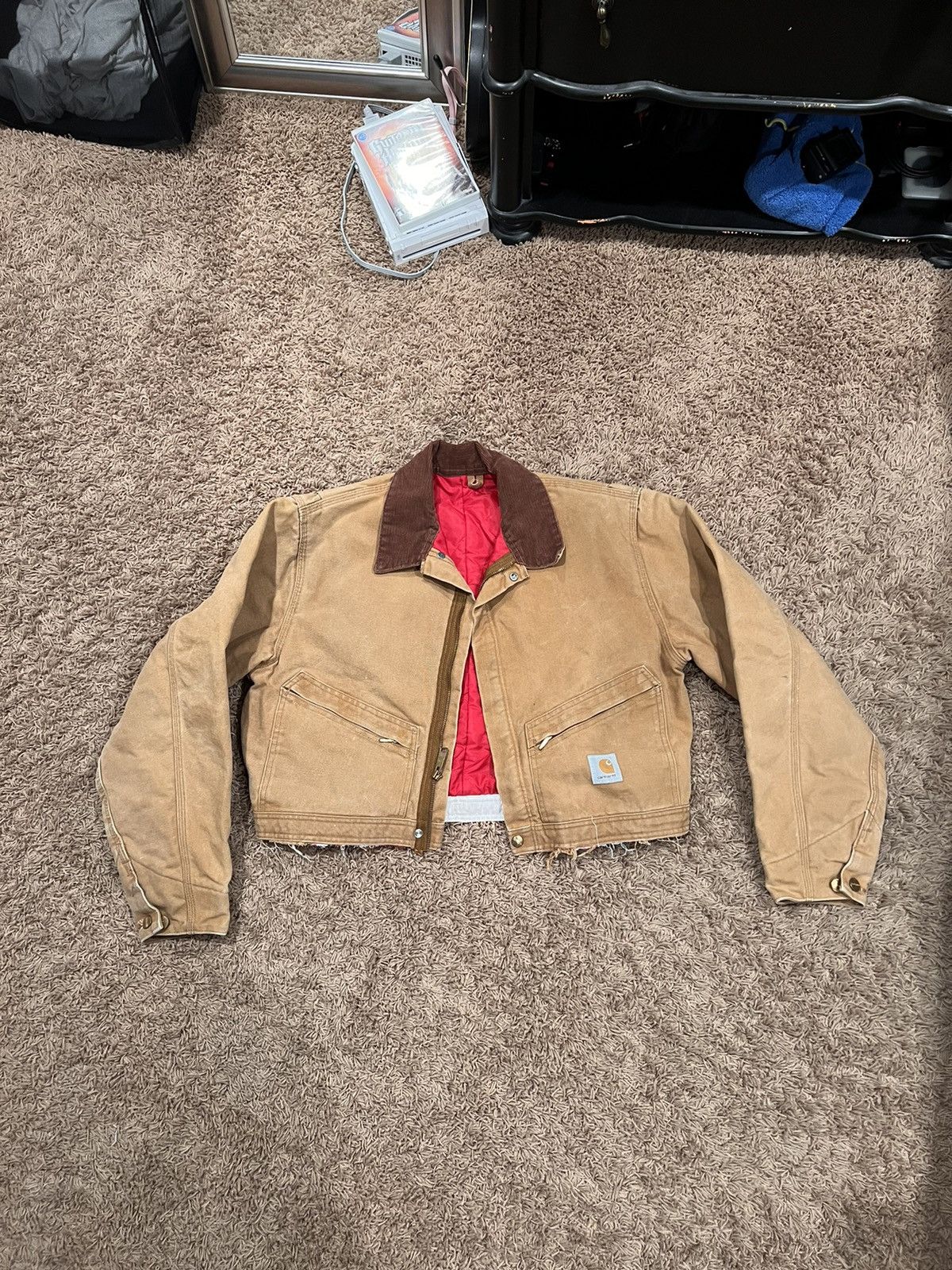 Carhartt Vintage Cropped Walls Carhartt Work Jacket Grailed