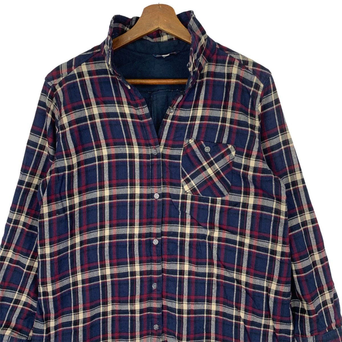 Vintage Vintage Belle Jeanne Button Flannel Shirt Size US M / EU 48-50 / 2 - 2 Thumbnail