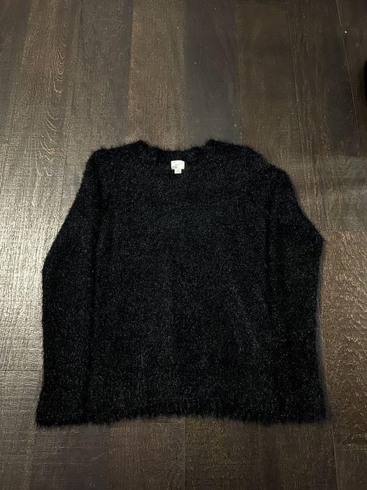 Vintage Vintage Furry Black Sweater Size US S / EU 44-46 / 1 - 1 Preview
