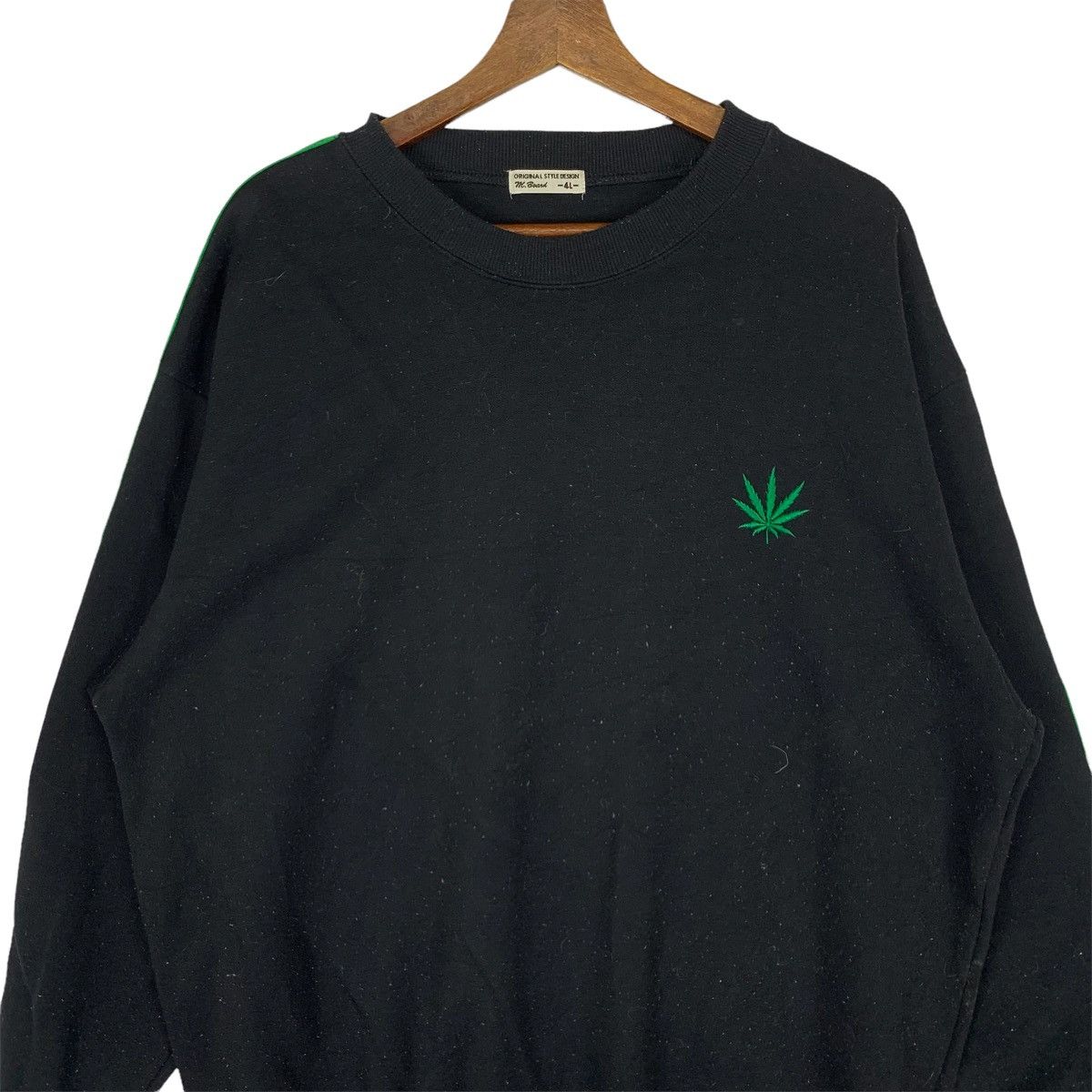 Japanese Brand Marijuana Rasta Reggae Crewneck Sweatshirt Size US L / EU 52-54 / 3 - 2 Thumbnail