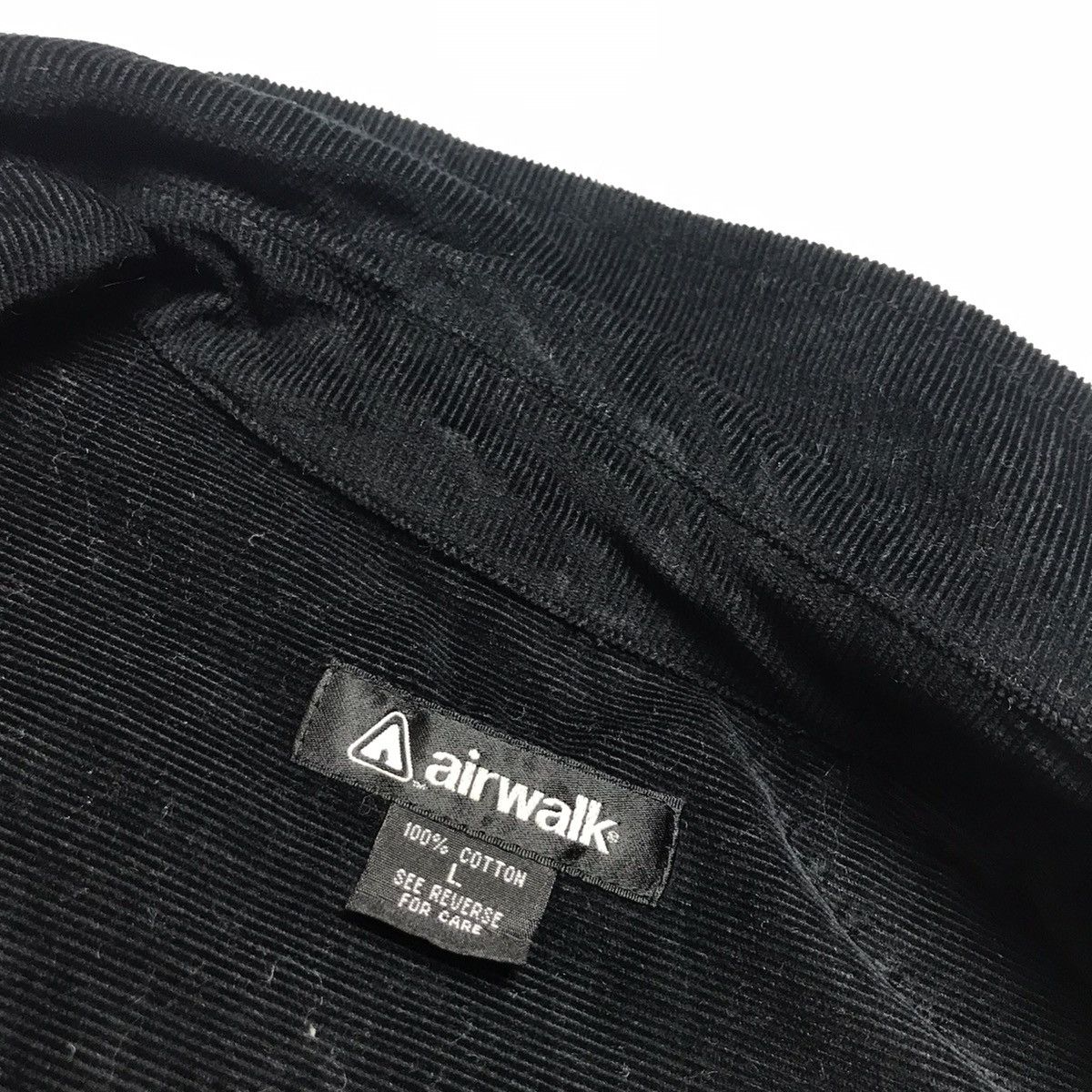 Airwalk Airwalk Corduroy Zip-Up Shirt Jacket Size US L / EU 52-54 / 3 - 6 Thumbnail