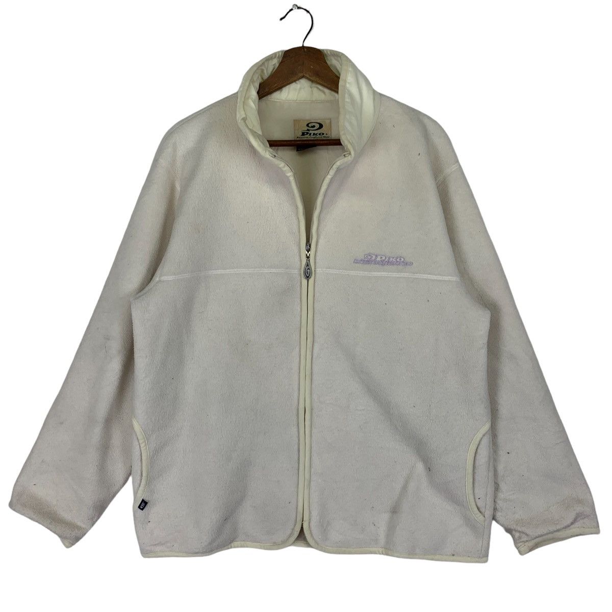 Japanese Brand Piko Design Surfing Fleece Zipper Jacket Size US M / EU 48-50 / 2 - 1 Thumbnail