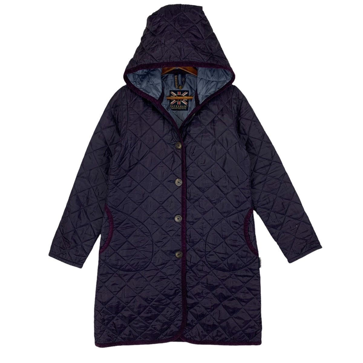 Lavenham Vintage Lavenham London Puffer Hoodie Light Jacket Size US M / EU 48-50 / 2 - 1 Thumbnail