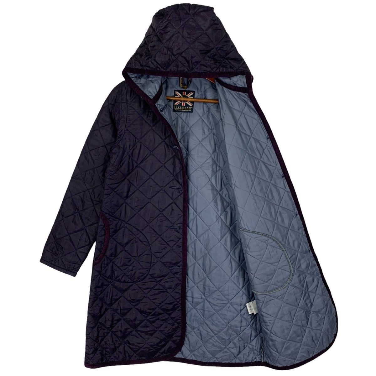 Lavenham Vintage Lavenham London Puffer Hoodie Light Jacket Size US M / EU 48-50 / 2 - 4 Thumbnail