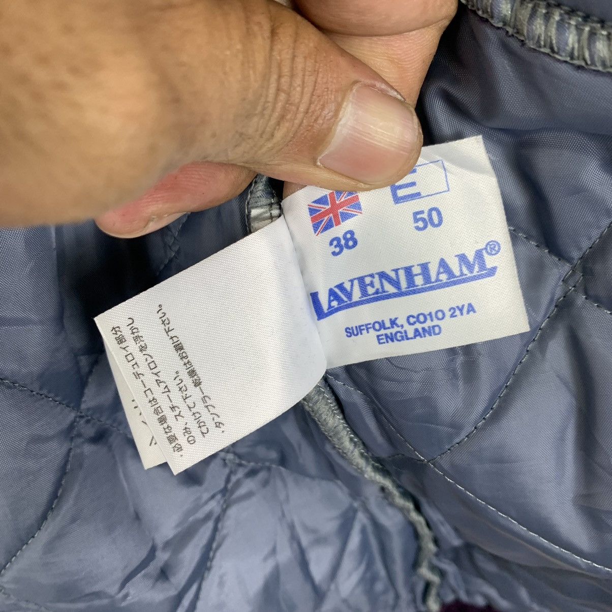 Lavenham Vintage Lavenham London Puffer Hoodie Light Jacket Size US M / EU 48-50 / 2 - 7 Thumbnail