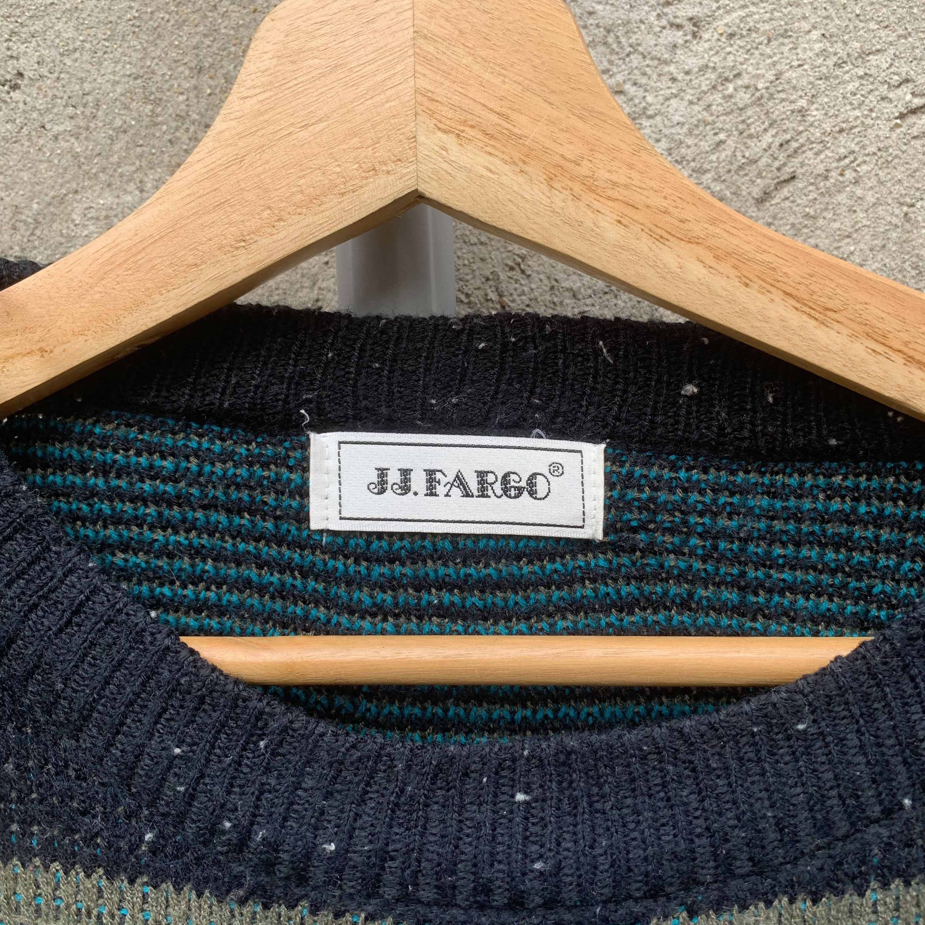 Vintage VERY RARE‼️Japanese Knit Navajo Jumper Arts Baggy Sweater Size US L / EU 52-54 / 3 - 4 Thumbnail