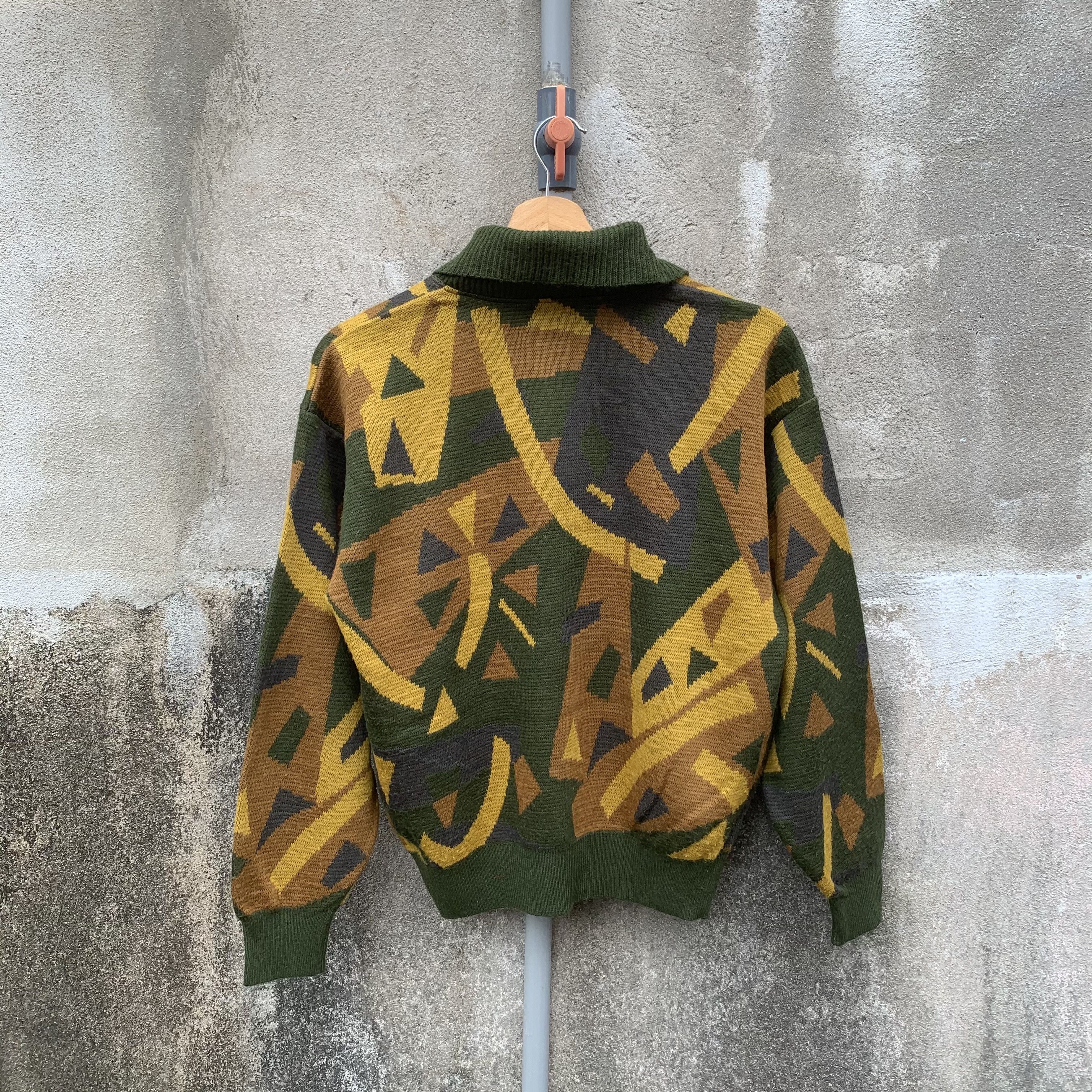 Homespun Knitwear SICKS 🔥 ENIEME JAPANESE Knit Arts Cropped VERY RARE Sweater Size US M / EU 48-50 / 2 - 9 Thumbnail
