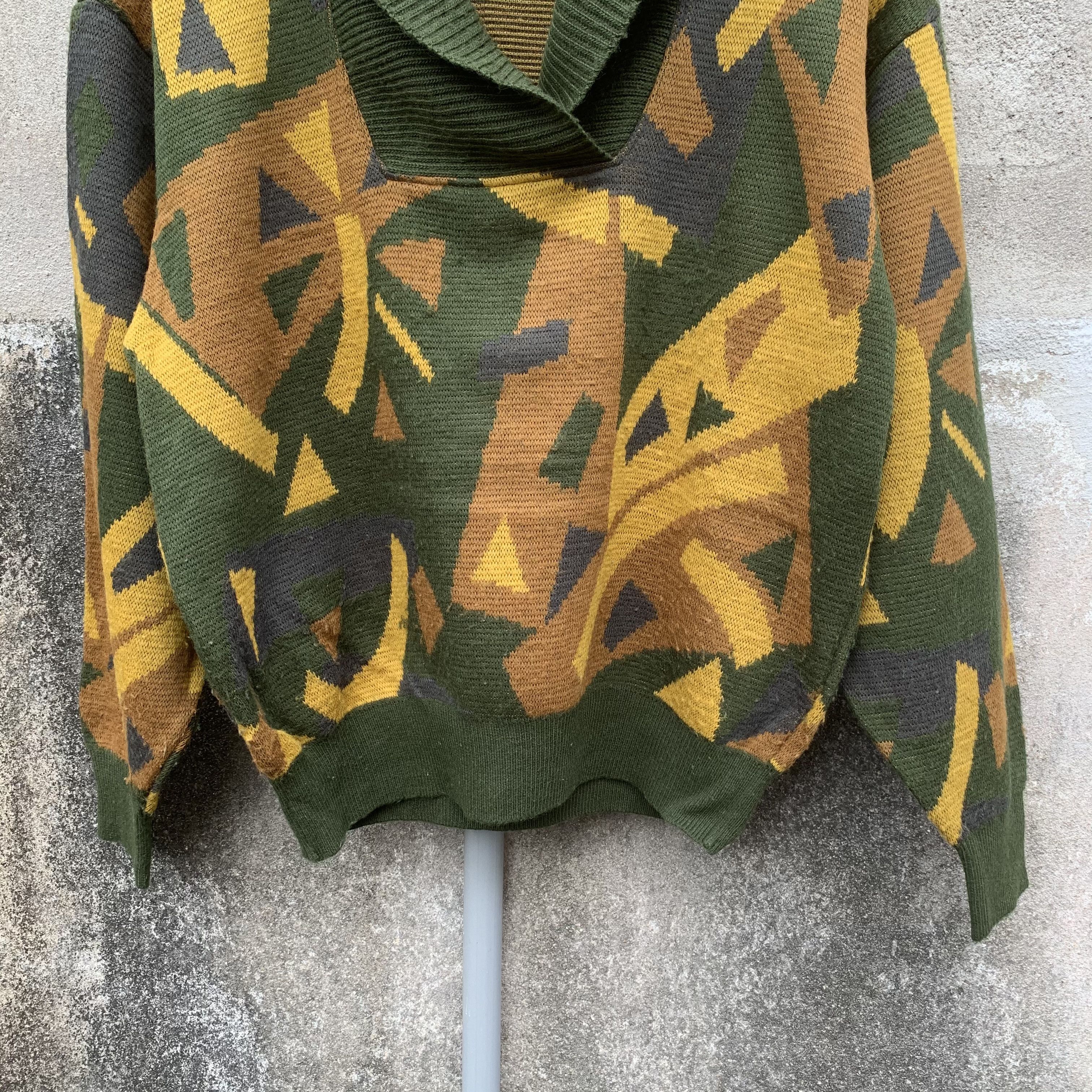 Homespun Knitwear SICKS 🔥 ENIEME JAPANESE Knit Arts Cropped VERY RARE Sweater Size US M / EU 48-50 / 2 - 3 Thumbnail
