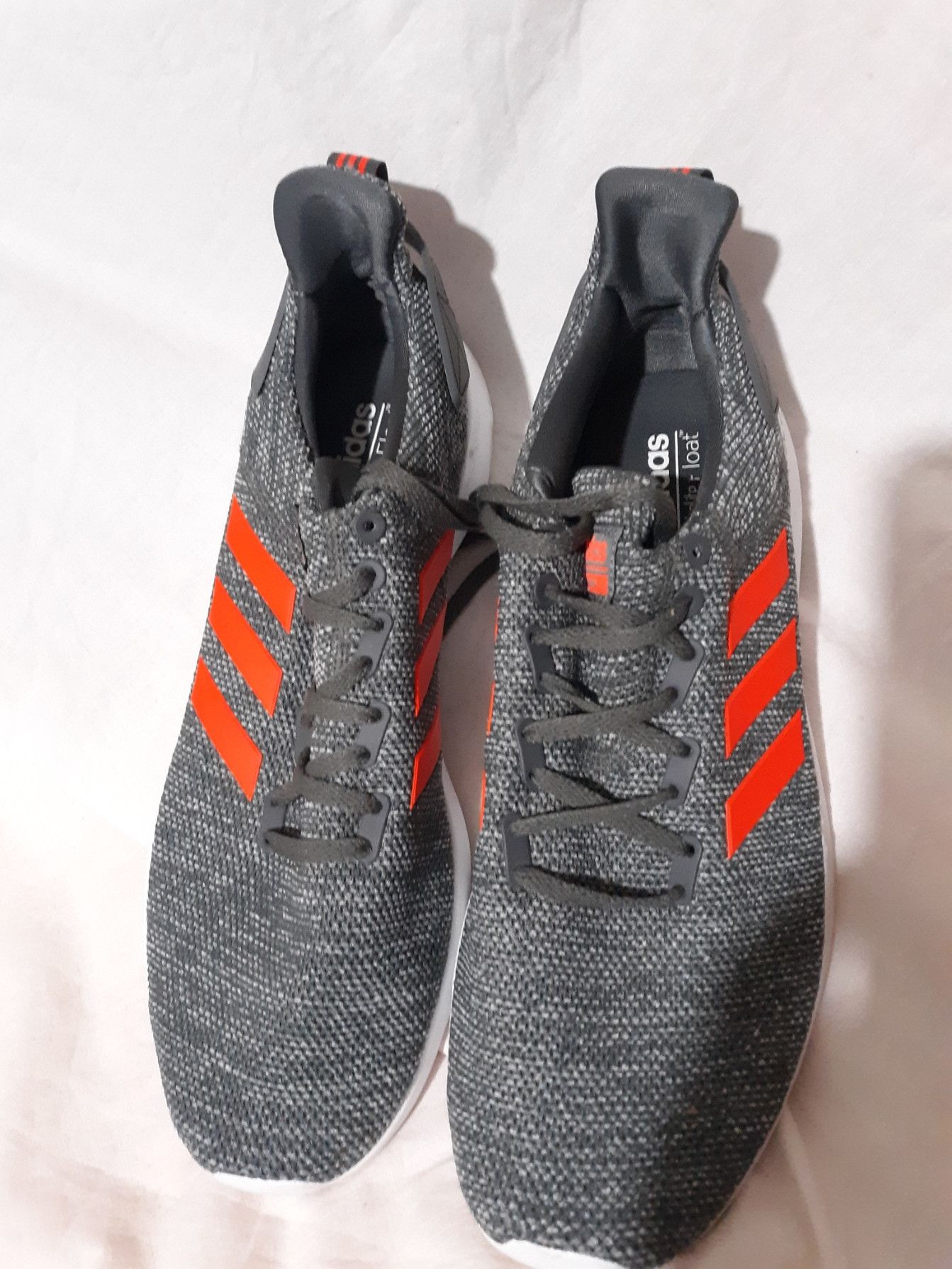 Adidas Grey/Red Ortholite Float Cloudfoam Sneakers size