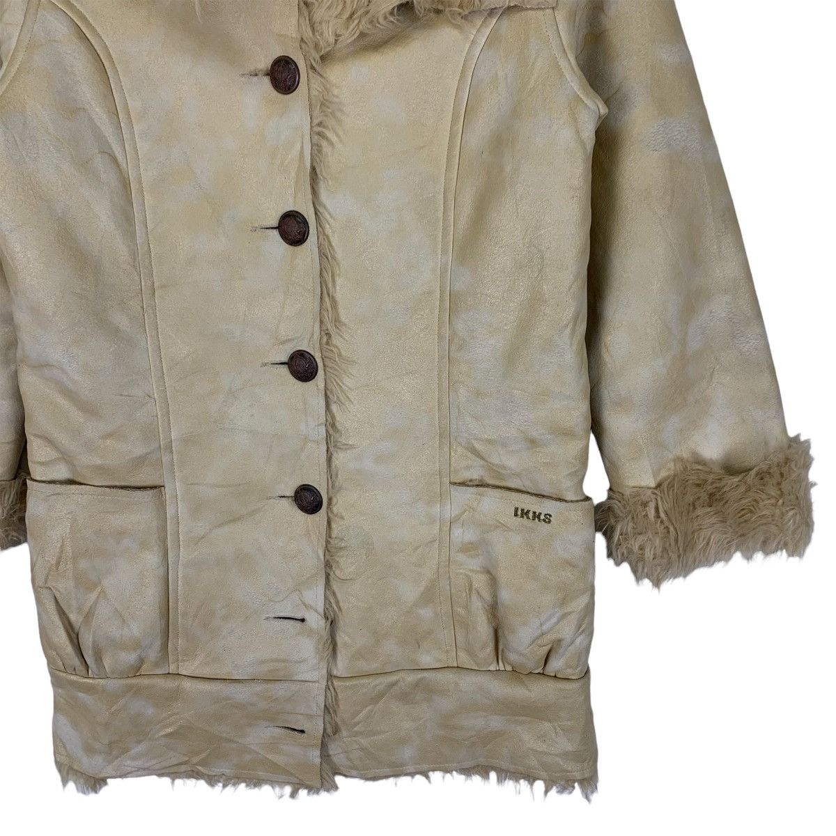 IKKS Vintage IKKS Leather Made In France Jacket Size US M / EU 48-50 / 2 - 3 Thumbnail