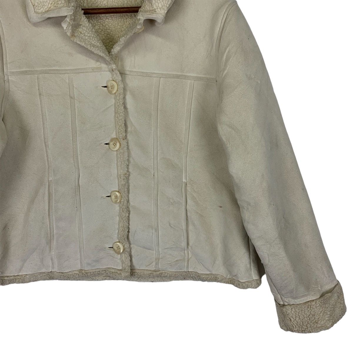 L.L. Bean Vintage LL.Bean Leather Wool Jacket Size US S / EU 44-46 / 1 - 3 Thumbnail