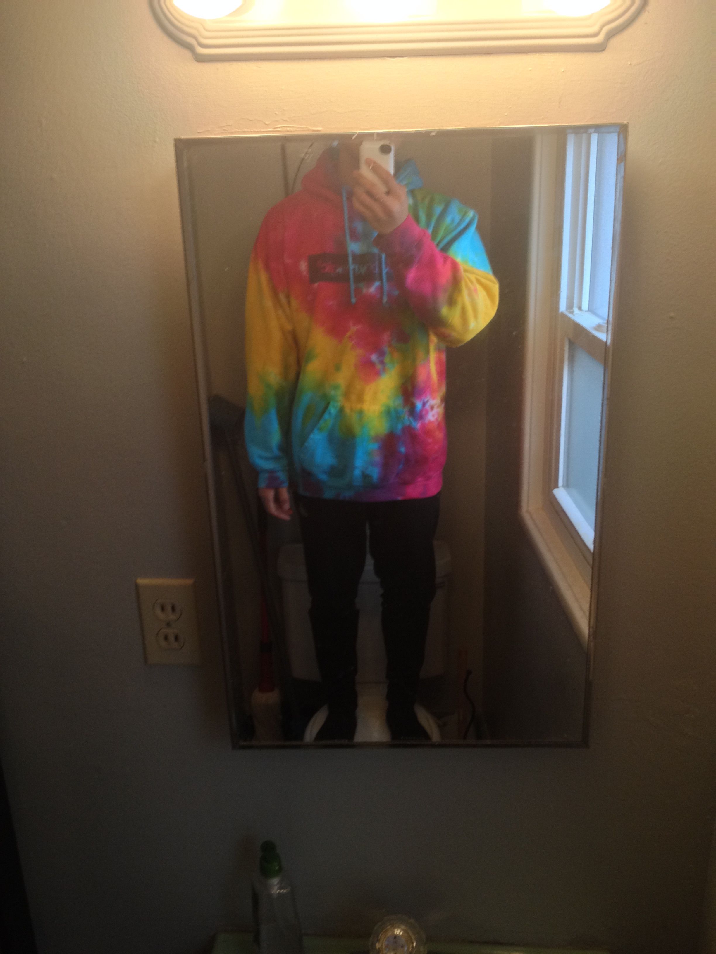 Dope Boy Logo Tie Dye Hoodie