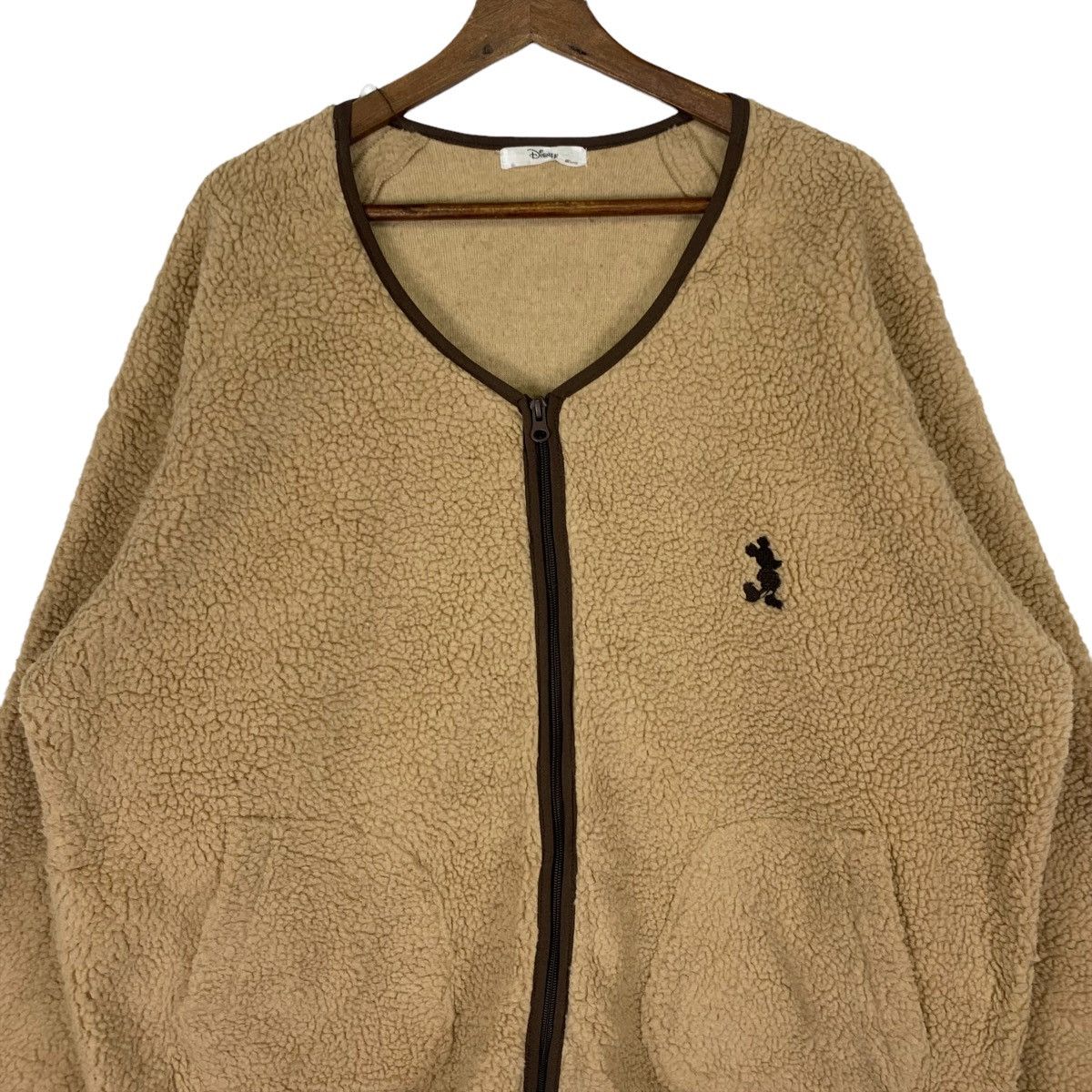 Disney Disney Mickey Mouse Sherpa Suede Zipper Jacket Size US L / EU 52-54 / 3 - 2 Thumbnail