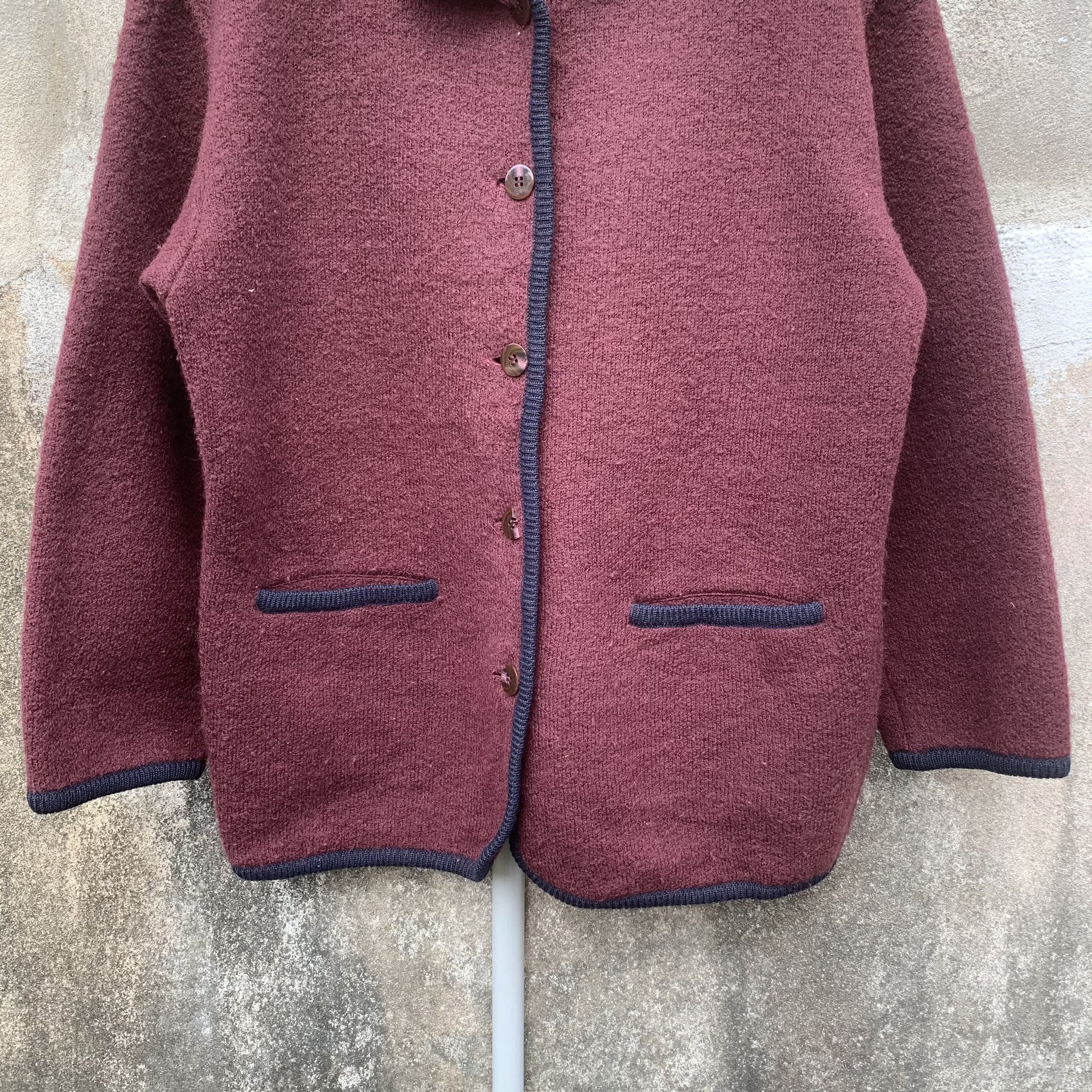 Aran Isles Knitwear Vintage CORDIER Cardigan Double Breast Sweater Jacket Size US L / EU 52-54 / 3 - 4 Thumbnail