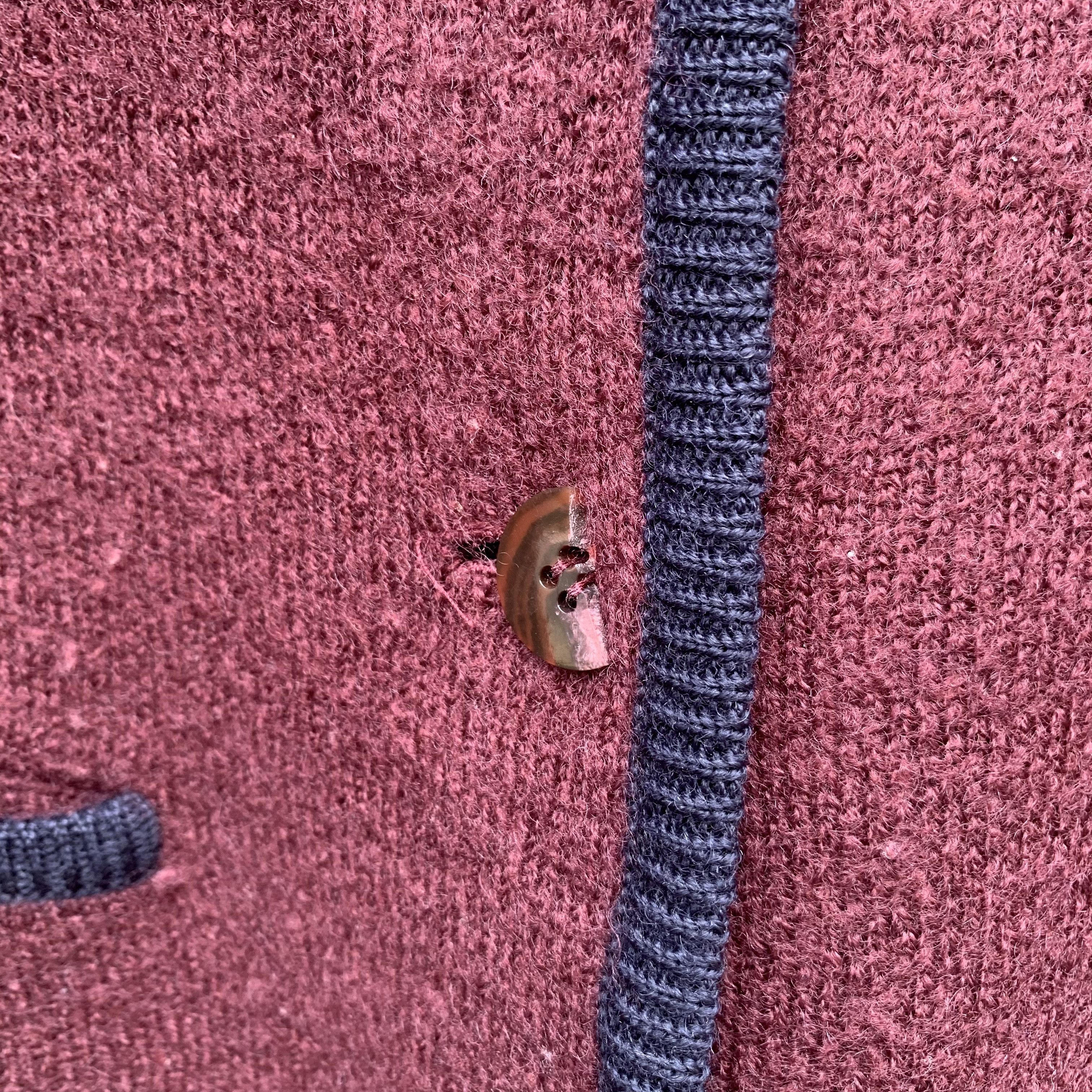 Aran Isles Knitwear Vintage CORDIER Cardigan Double Breast Sweater Jacket Size US L / EU 52-54 / 3 - 7 Thumbnail