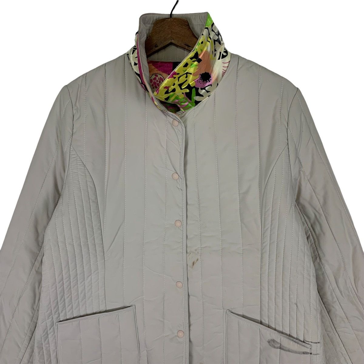 Japanese Brand Vintage Grip Japan Fullprint Flower Riversible Light Jacket Size US M / EU 48-50 / 2 - 4 Thumbnail