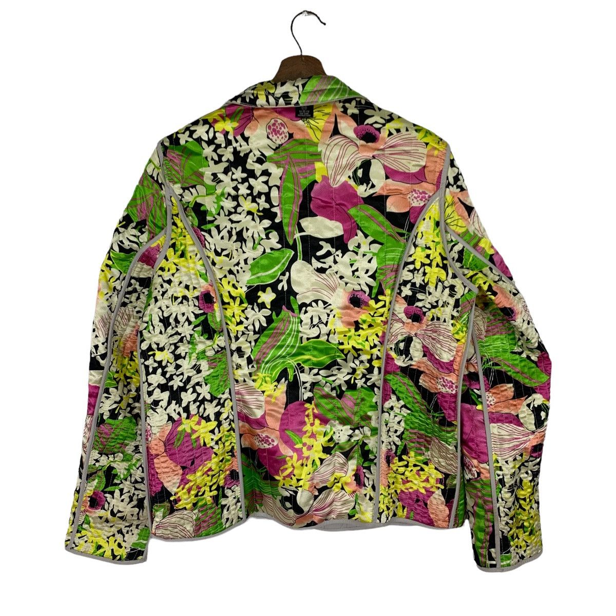 Japanese Brand Vintage Grip Japan Fullprint Flower Riversible Light Jacket Size US M / EU 48-50 / 2 - 2 Thumbnail