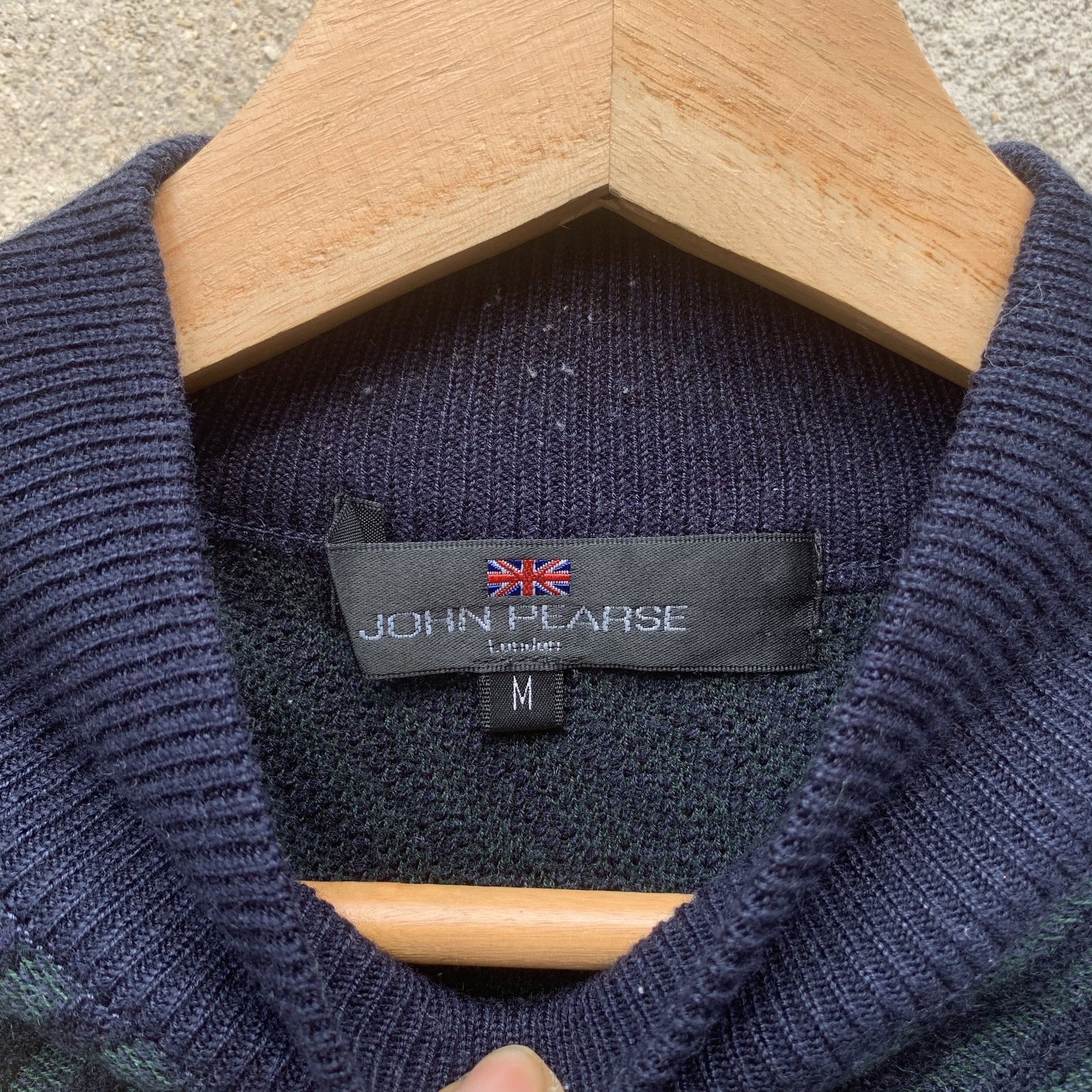 Aran Isles Knitwear Vintage JOHN PEARSE LONDON Knit Striped Sweater Size US M / EU 48-50 / 2 - 5 Thumbnail