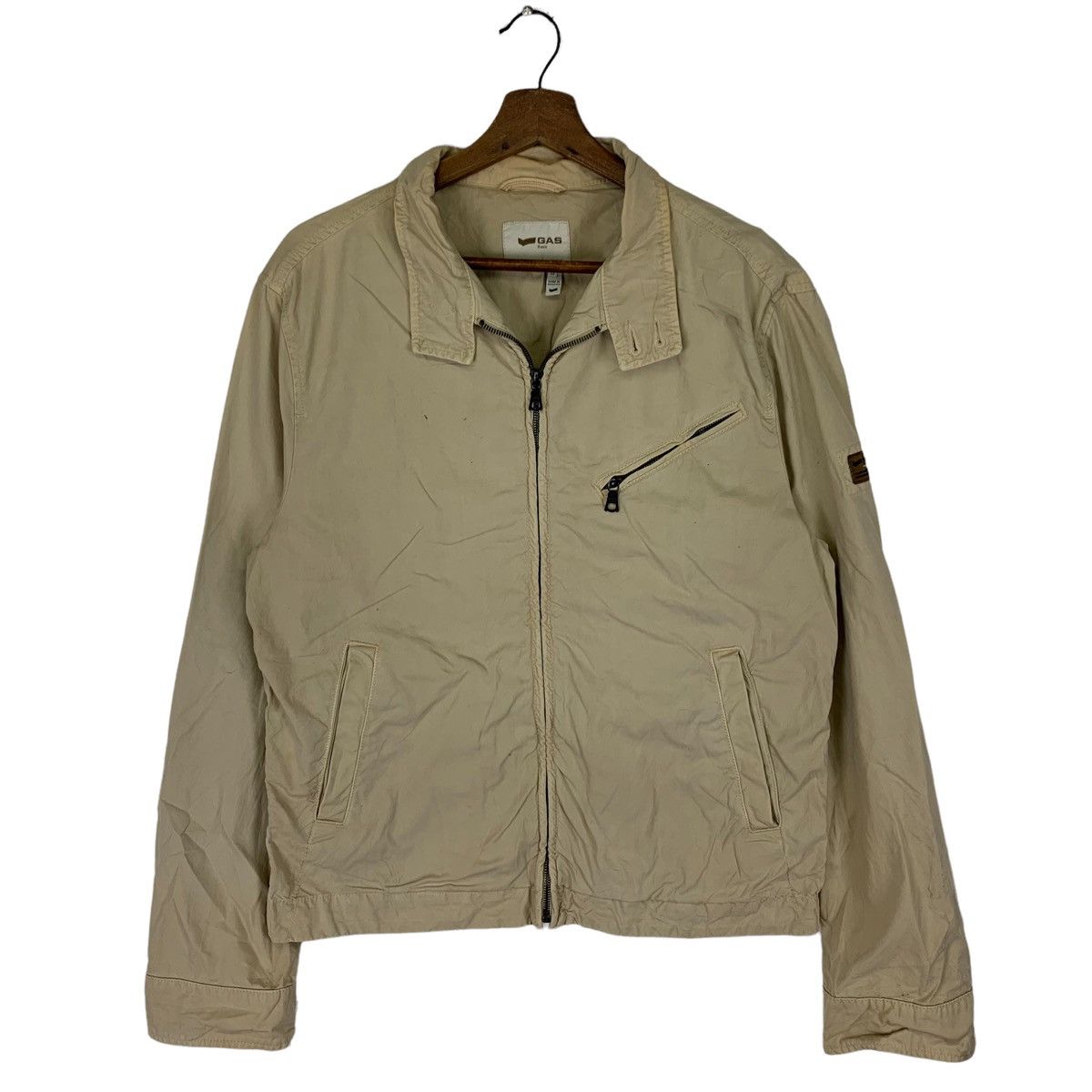 GAS Vintage Gas Made In Romania Light Jacket Size US M / EU 48-50 / 2 - 1 Thumbnail