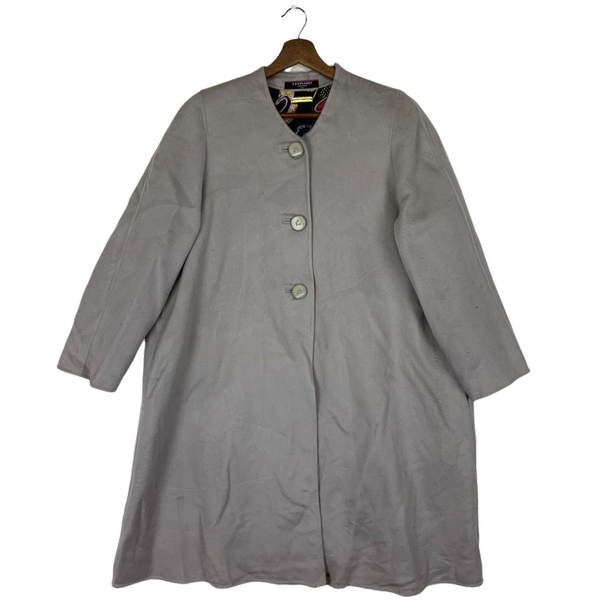 Leonard Paris Vintage Leonard Paris Suede Wool Design Jacket Size US XL / EU 56 / 4 - 1 Thumbnail