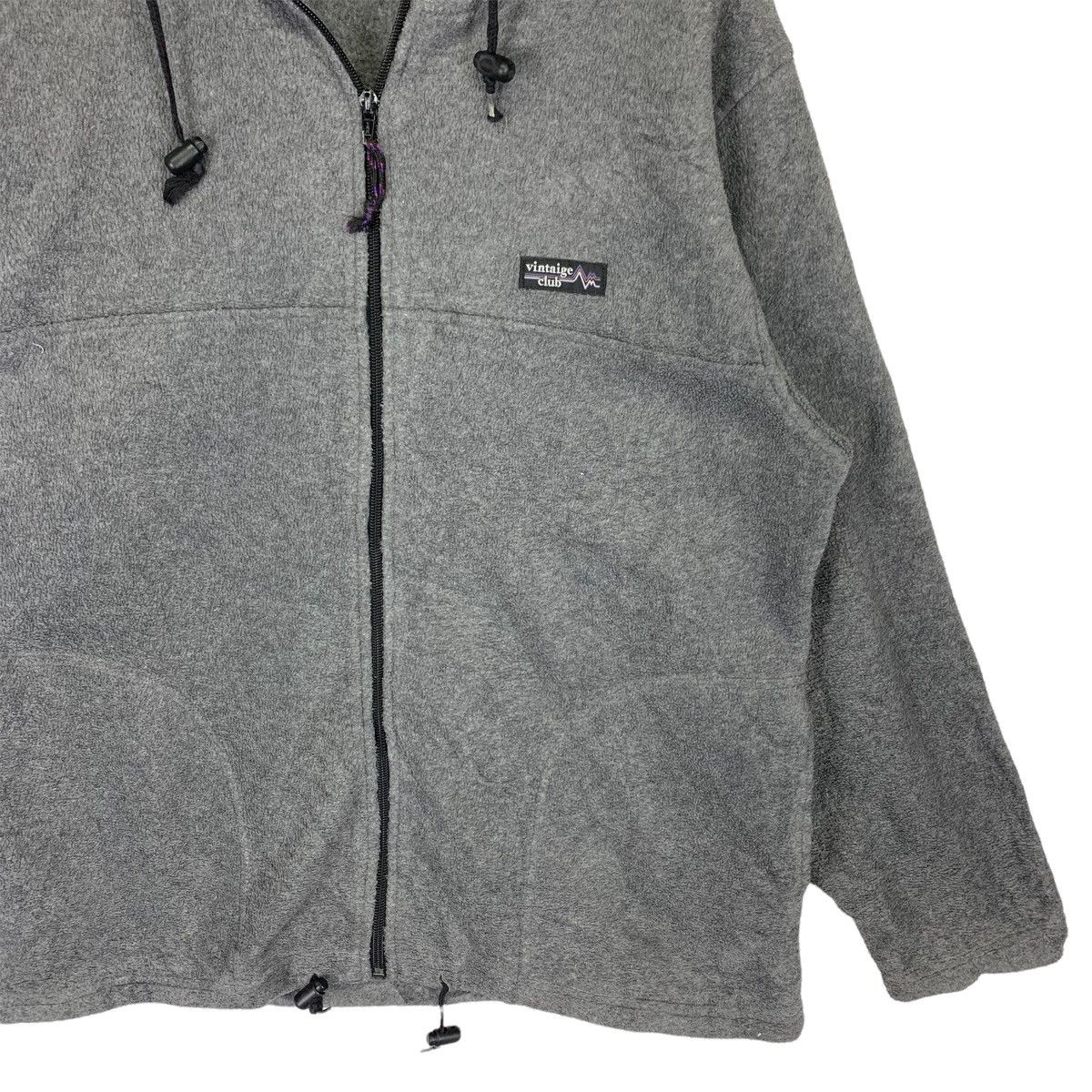 Vintage Vintaige Club Fleece Hooded Zipper Jacket Size US M / EU 48-50 / 2 - 3 Thumbnail