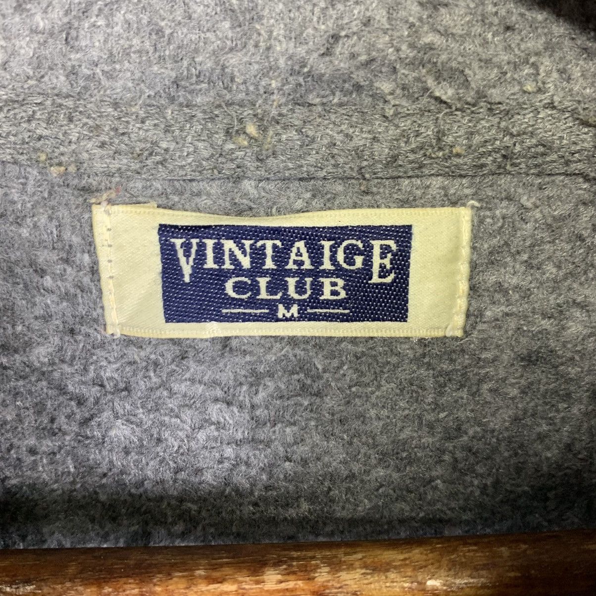 Vintage Vintaige Club Fleece Hooded Zipper Jacket Size US M / EU 48-50 / 2 - 5 Thumbnail