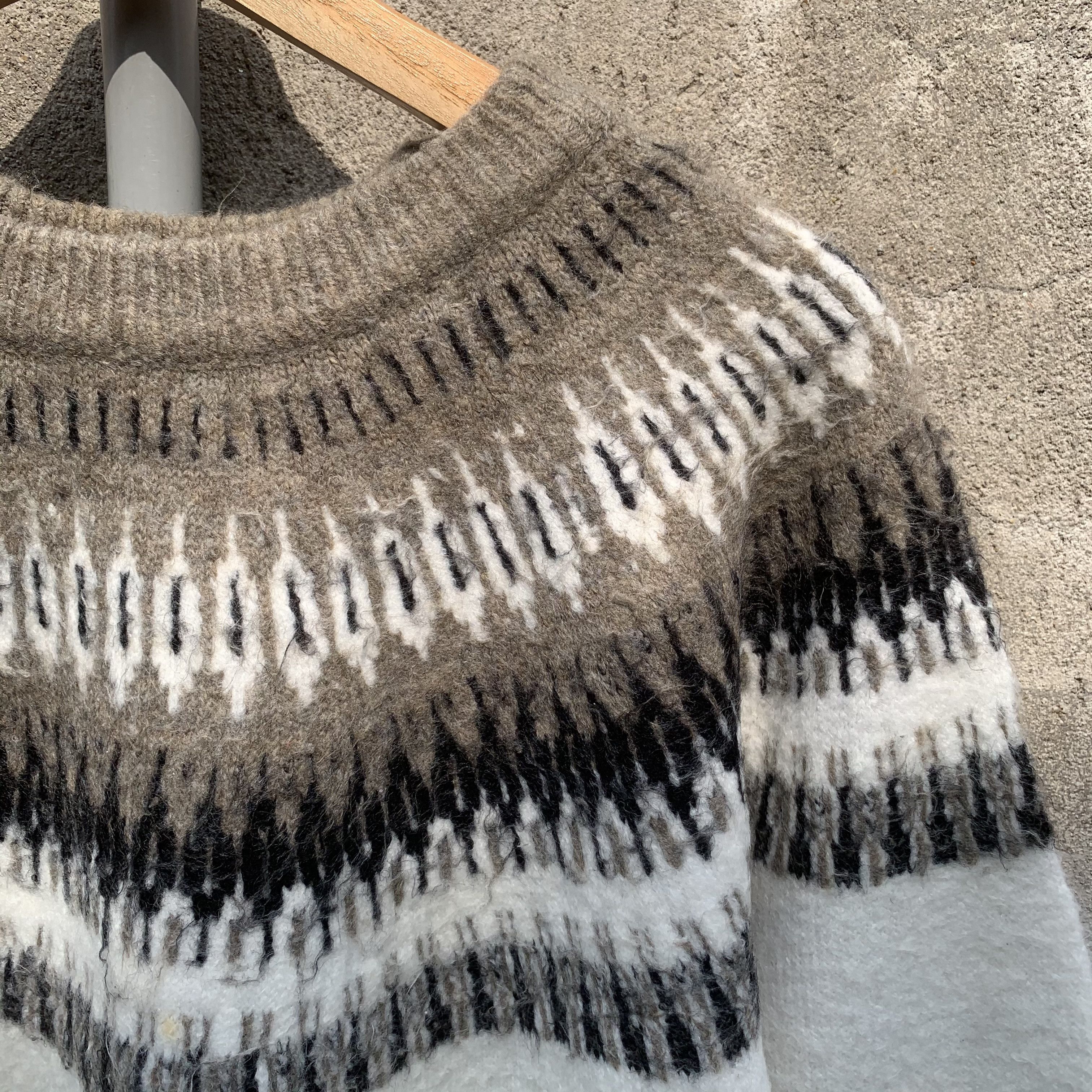 Aran Isles Knitwear Vintage HARVARD Knit Icelandic Pattern Jumper Sweater Size US M / EU 48-50 / 2 - 4 Thumbnail