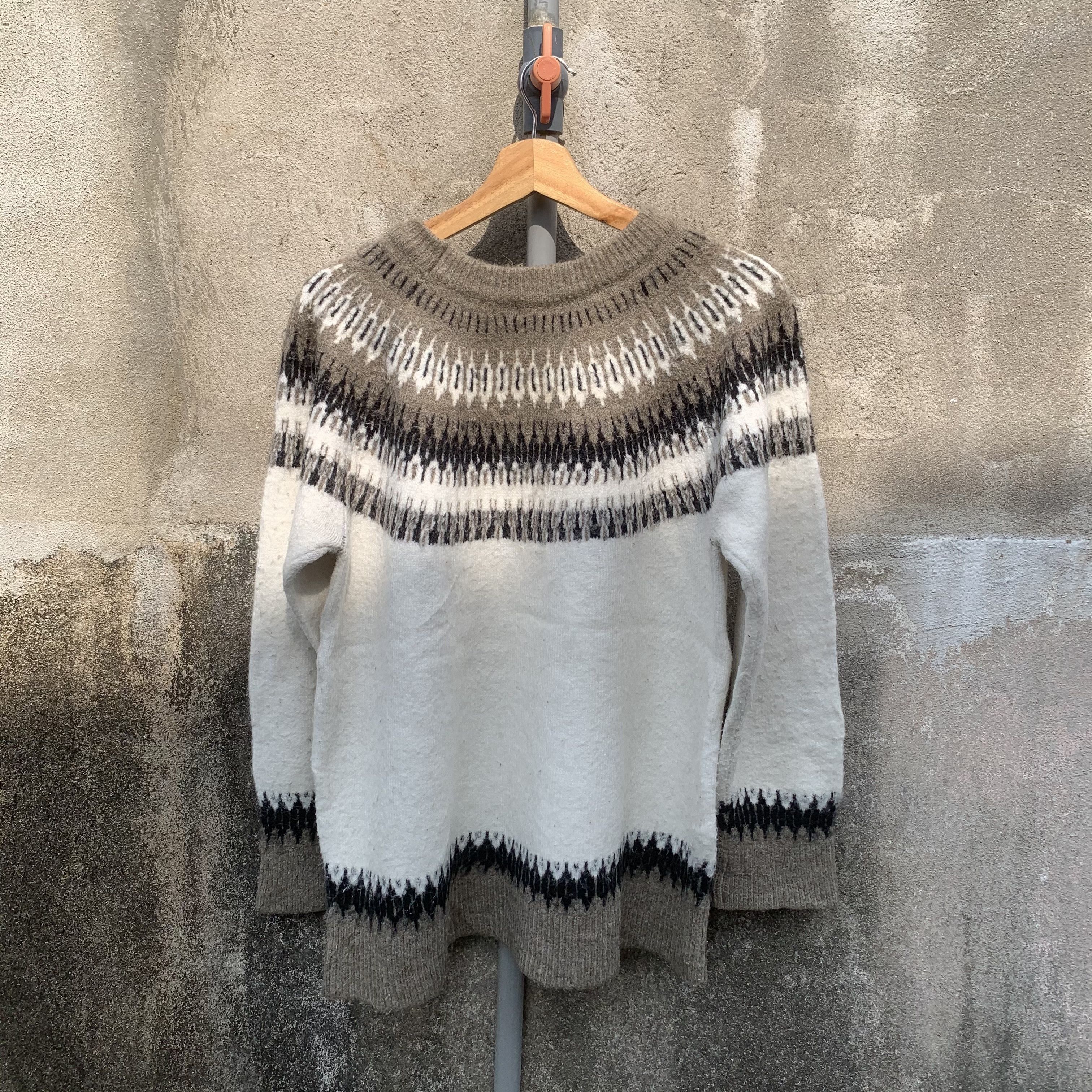 Aran Isles Knitwear Vintage HARVARD Knit Icelandic Pattern Jumper Sweater Size US M / EU 48-50 / 2 - 8 Thumbnail