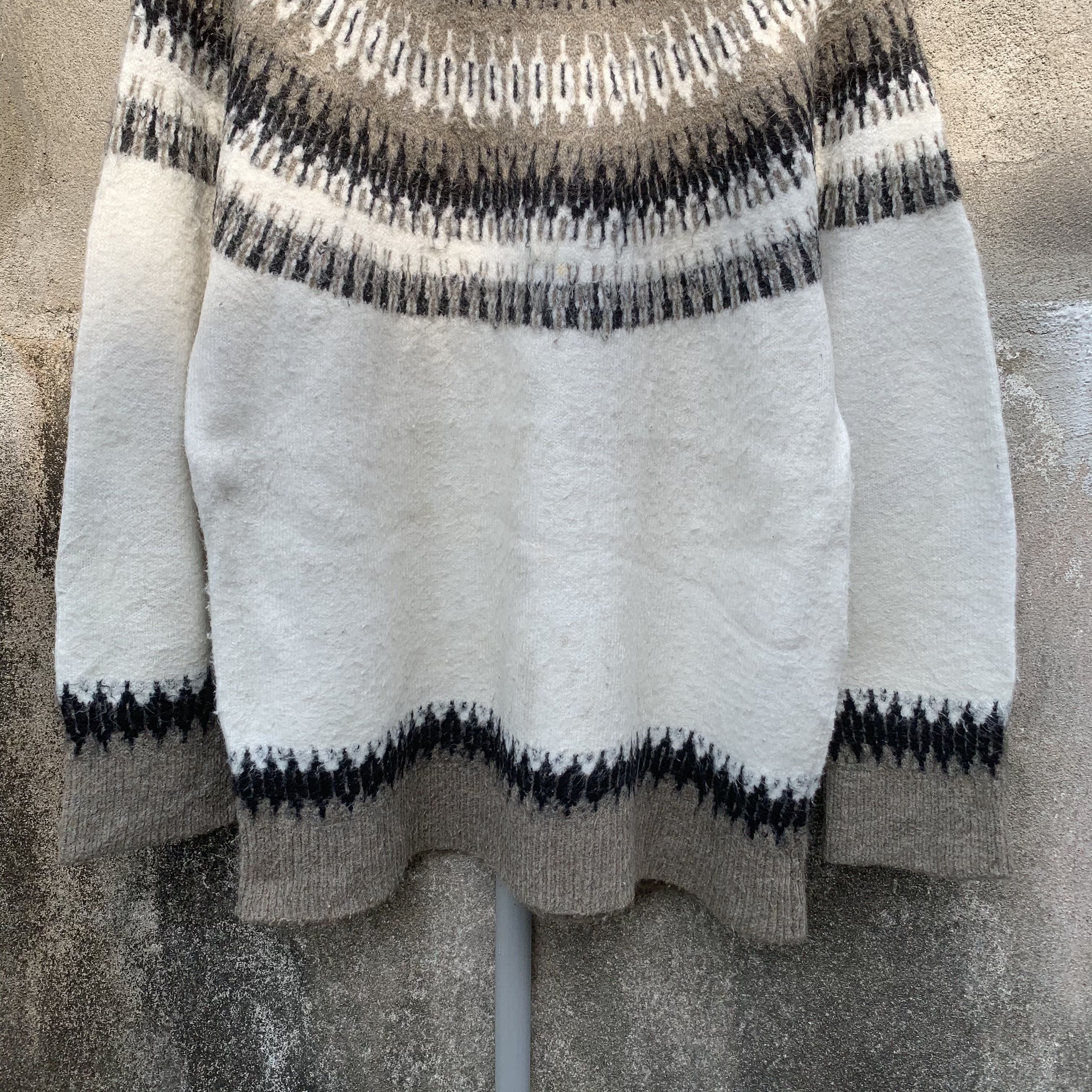 Aran Isles Knitwear Vintage HARVARD Knit Icelandic Pattern Jumper Sweater Size US M / EU 48-50 / 2 - 3 Thumbnail