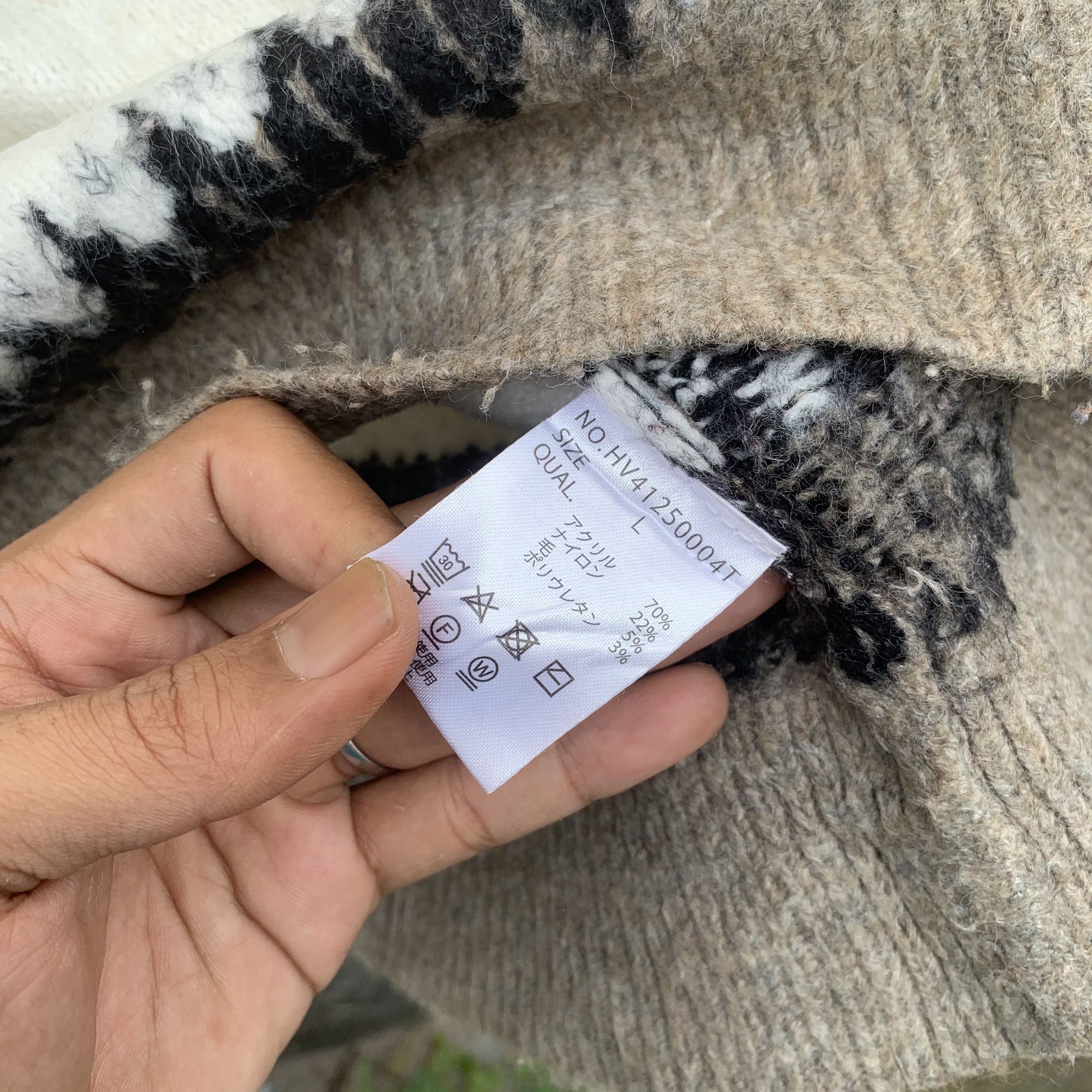 Aran Isles Knitwear Vintage HARVARD Knit Icelandic Pattern Jumper Sweater Size US M / EU 48-50 / 2 - 6 Thumbnail