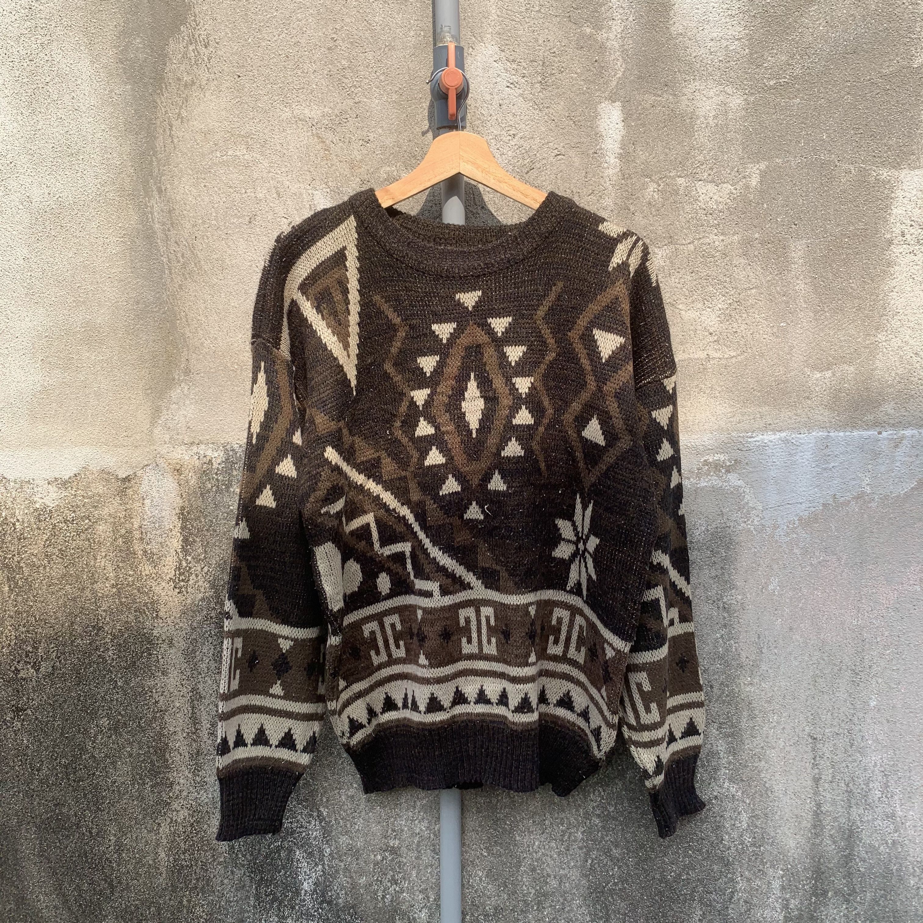 Japanese Brand Vintage Port Arthur Knit Navajo Arts Jumper Sweater Size US M / EU 48-50 / 2 - 1 Thumbnail