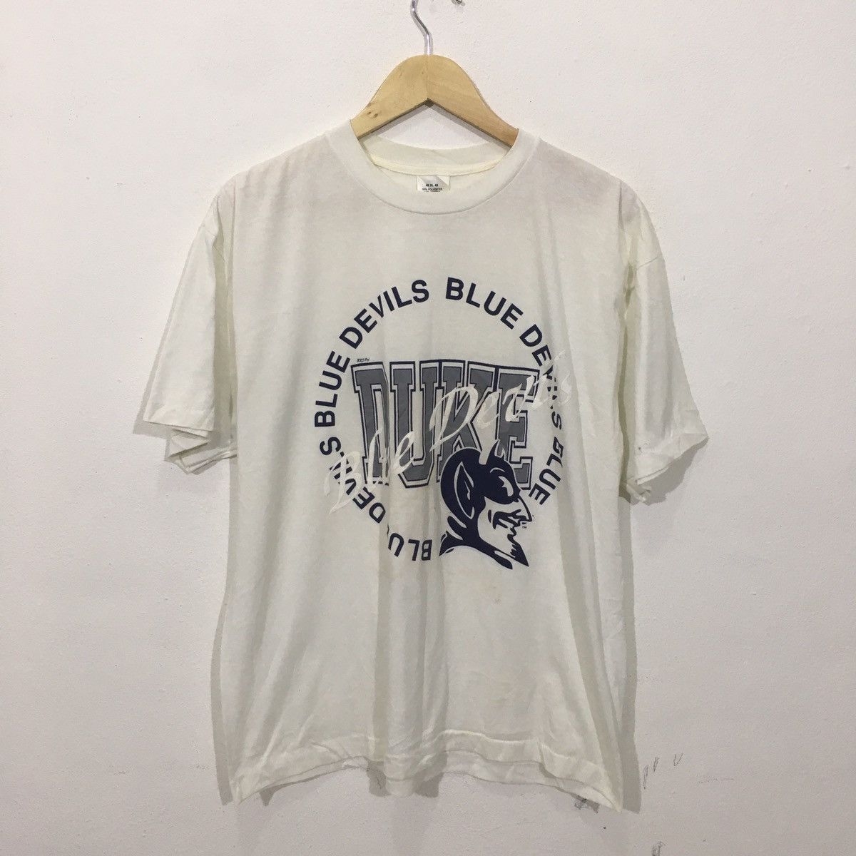 Vintage Blue Devils Duke Basketball Tshirt
