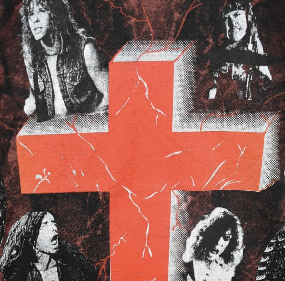 Band Tees Vintage Metallica 1991 Album collage tee Size US L / EU 52-54 / 3 - 5 Thumbnail